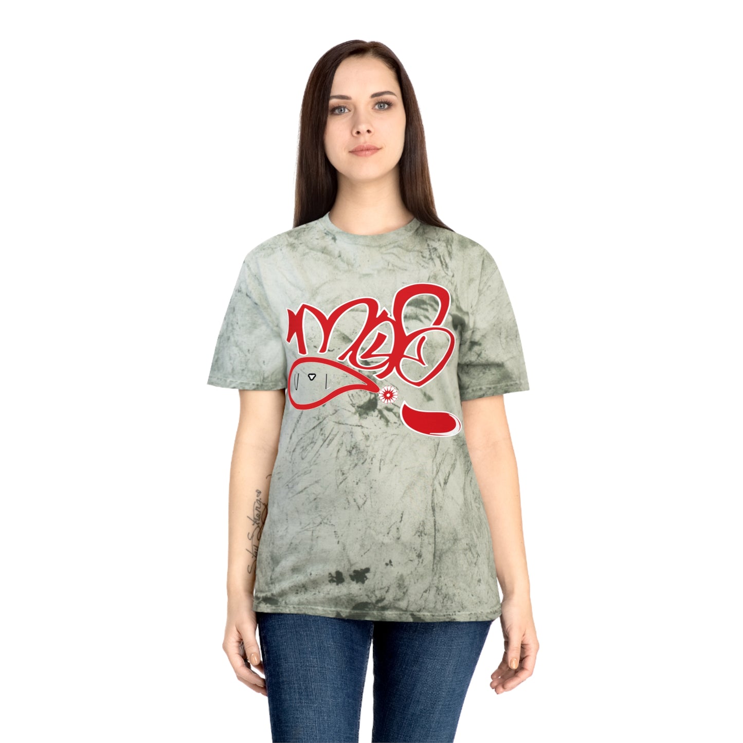 Colorful Graphic Tee, Streetwear Shirt, Artistic Unisex Apparel, Casual Summer Top, Trendy Festival Wear