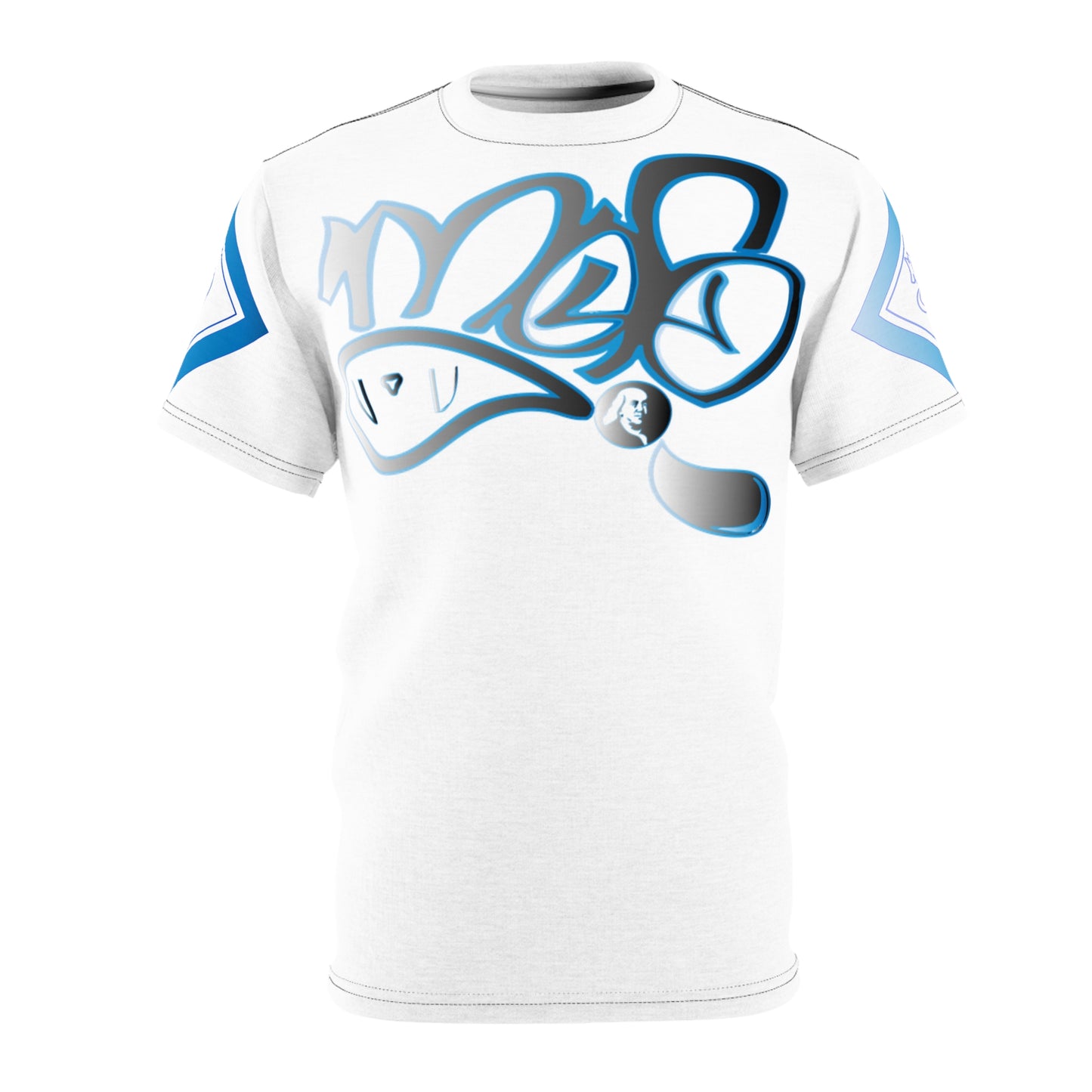 mofo Benjamin Franklin logo diamond combo white