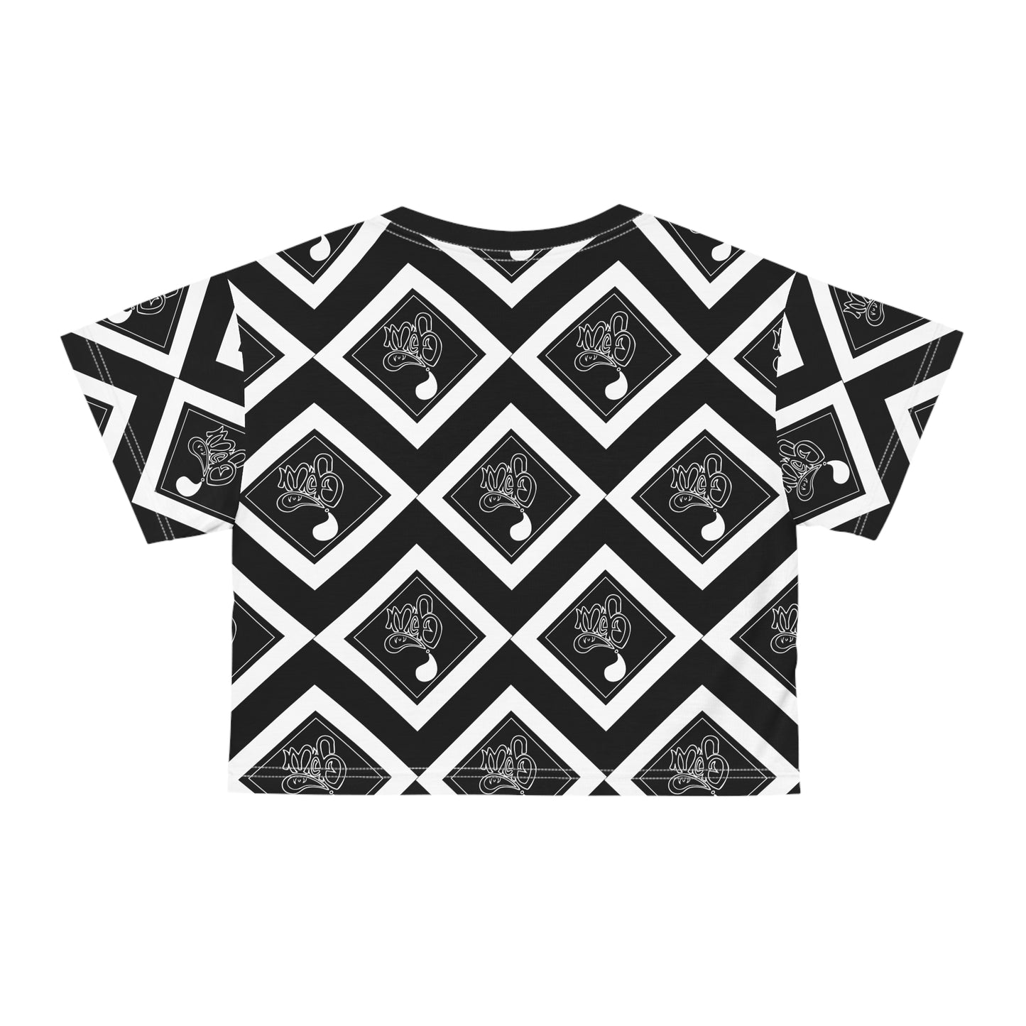 Stylish Graphic Crop Tee, Trendy Summer Top, Music-Inspired Apparel, Comfortable Streetwear, Edgy Fashion Statement