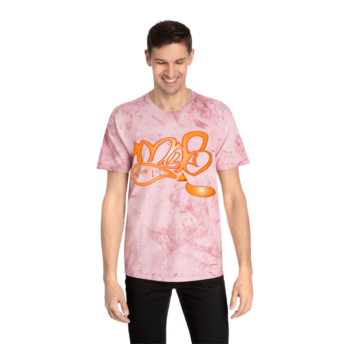color blast unisex mofo fire gem logo