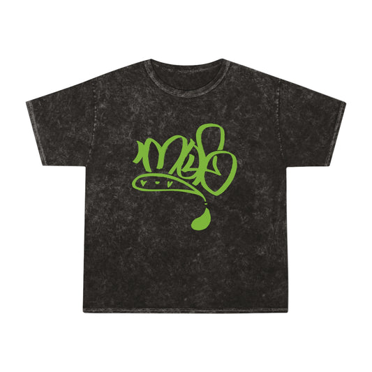 Unisex Mineral Wash T-Shirt with Street Art Design, Casual Tee, Graphic T-Shirt, Gift for Art Lovers, Cool Summer Shirt