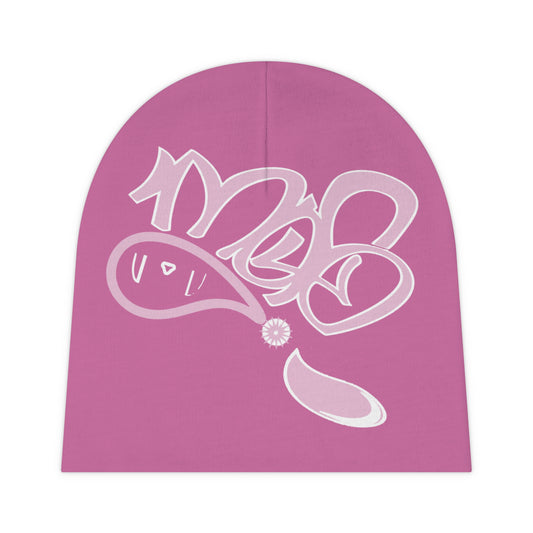 Charming Baby Beanie with Playful Design, Soft Infant Hat for Newborns, Cute Baby Accessories, Gift for Baby Shower, Comfy Toddler Cap