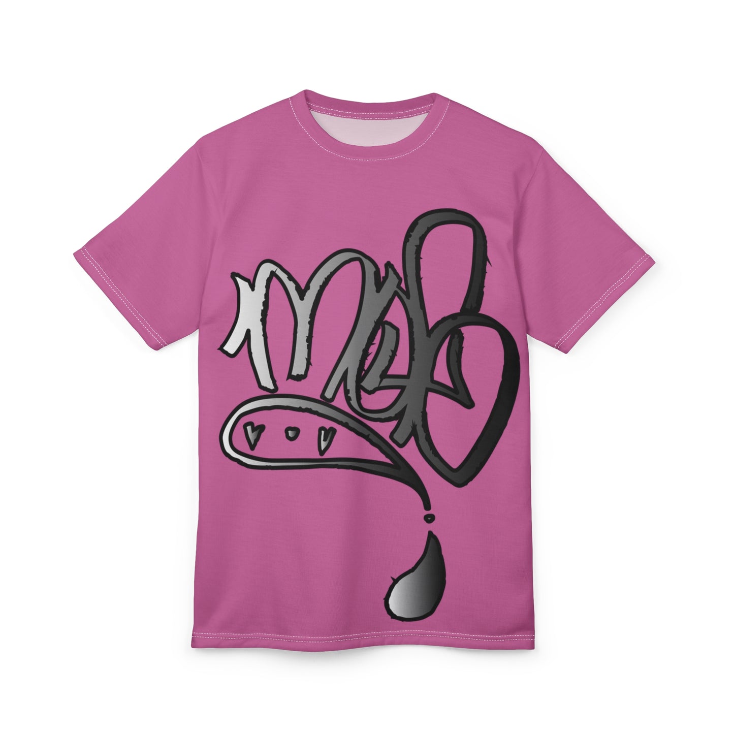 Bold Graphic Unisex Tee - Streetwear Style with Edgy Design