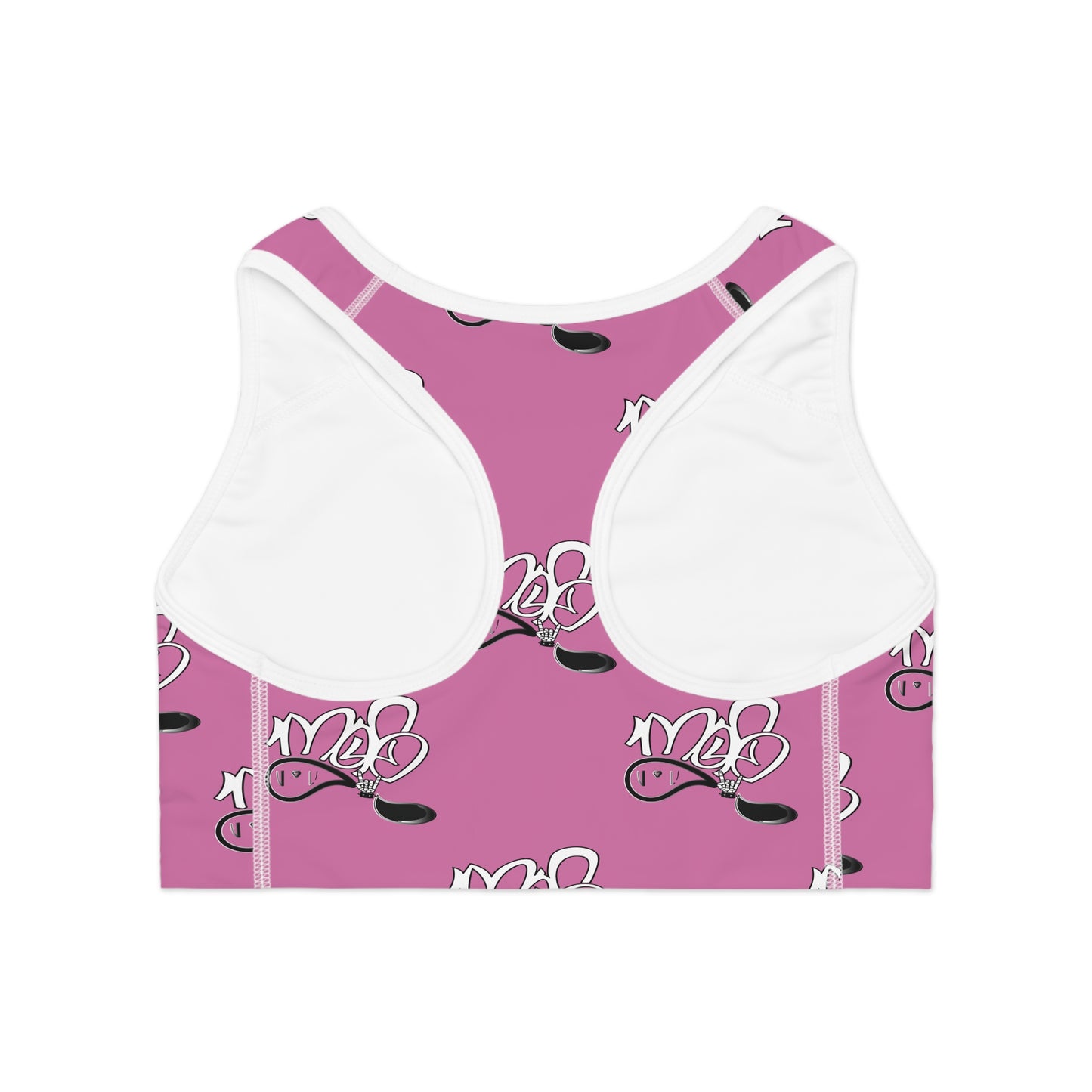 Cute Cow Print Sports Bra for Active Women