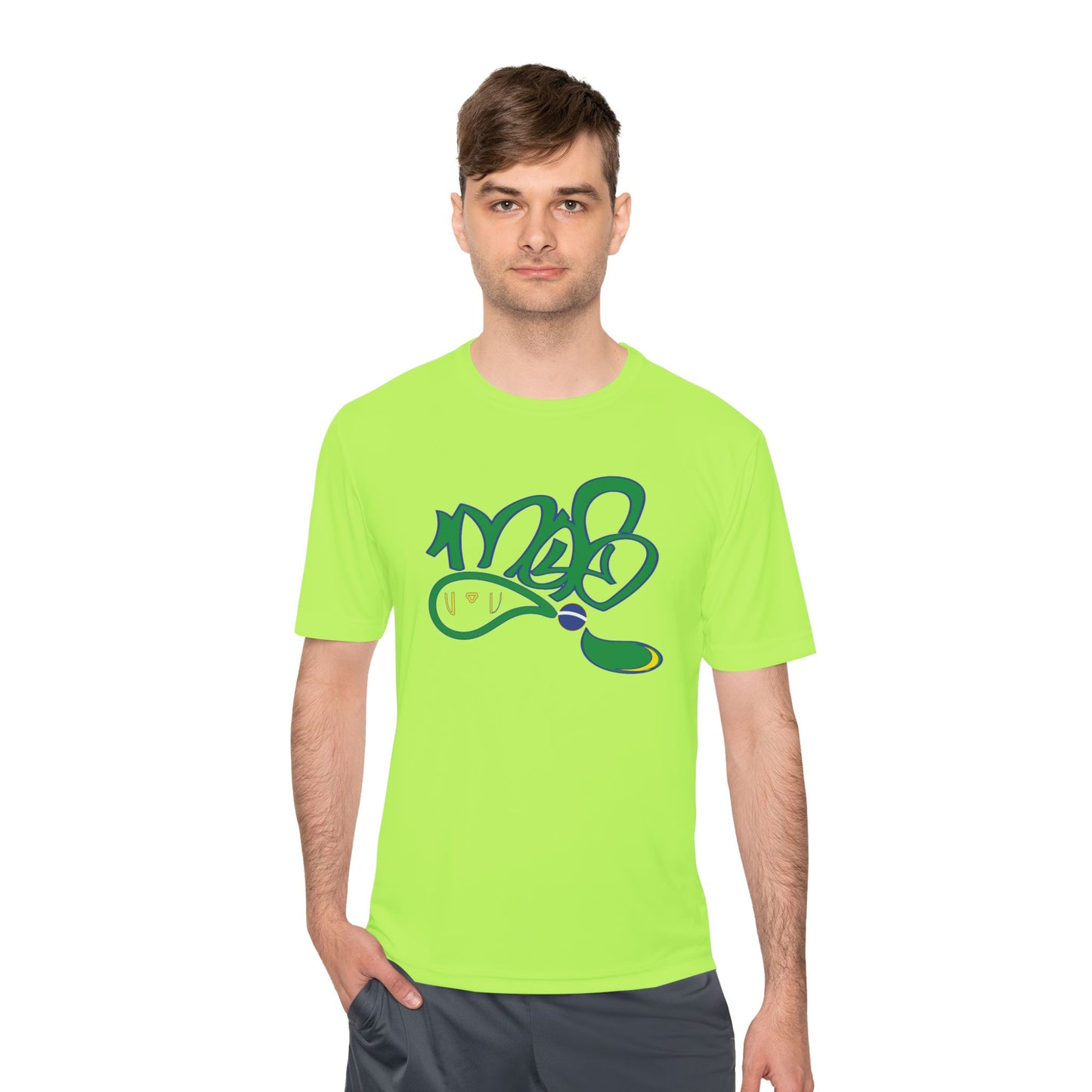Stylish Unisex Moisture Wicking Tee with Unique Design, Athletic T-Shirt, Sportswear for Active Lifestyle, Perfect for Gym Workouts, [...]