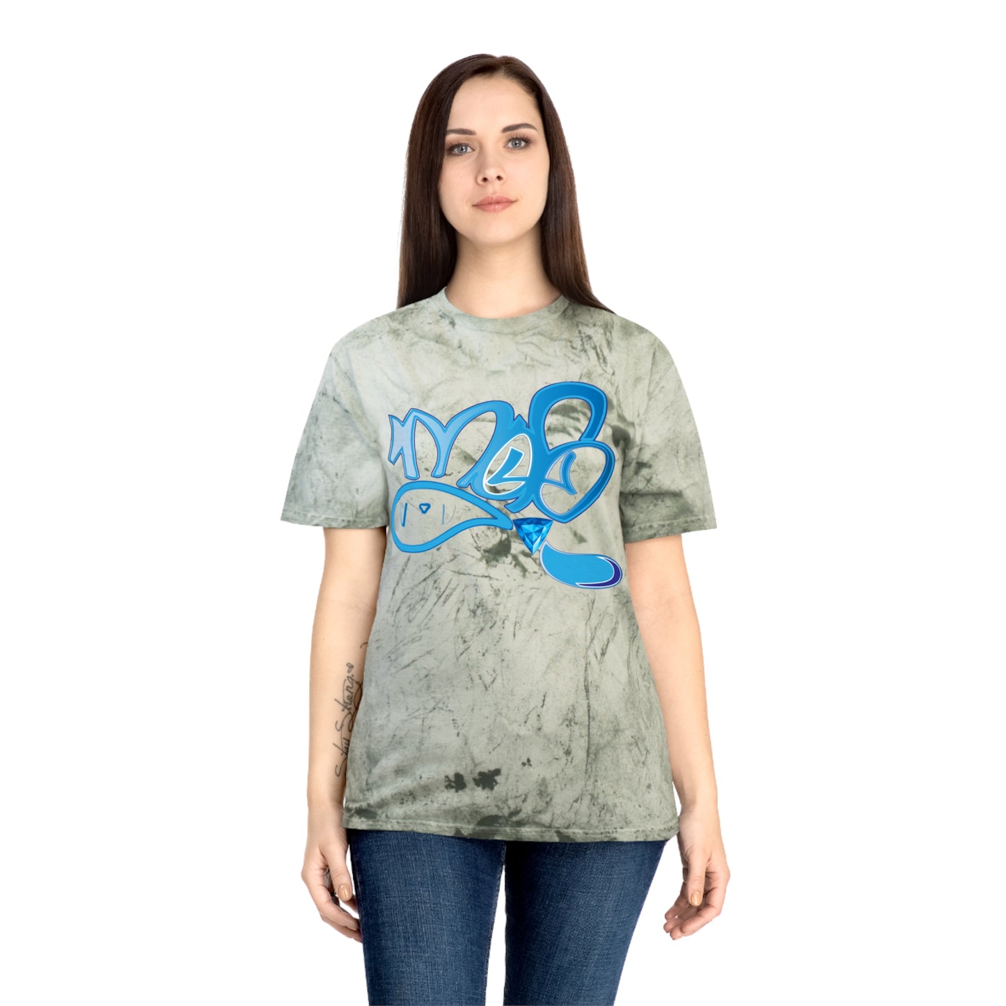color blast unisex mofo water gem logo