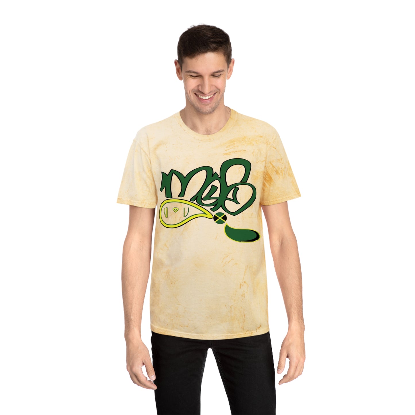 color blast unisex mofo jamaica logo