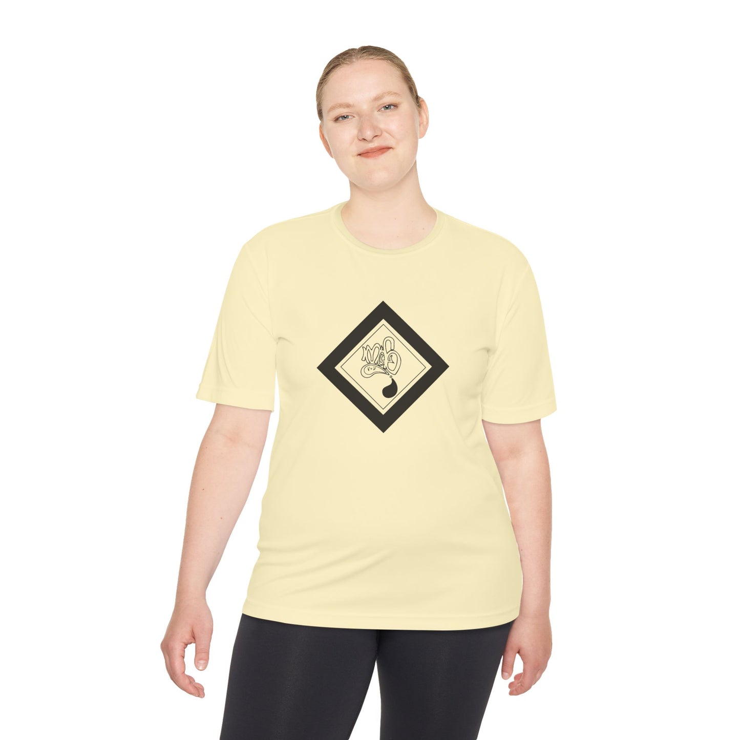 Unisex Moisture Wicking Tee with Unique Graphic, Activewear, Gym Shirt, Fitness Gift, Casual Style, Summer Essential