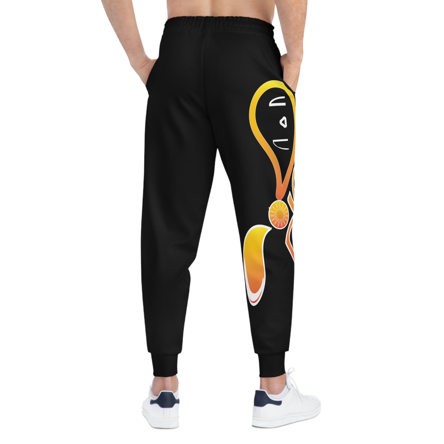 Vibrant Athletic Joggers |  Stylish Activewear, Comfortable Lounge Pants, Fitness Gear, Unique Streetwear, Graphic Joggers