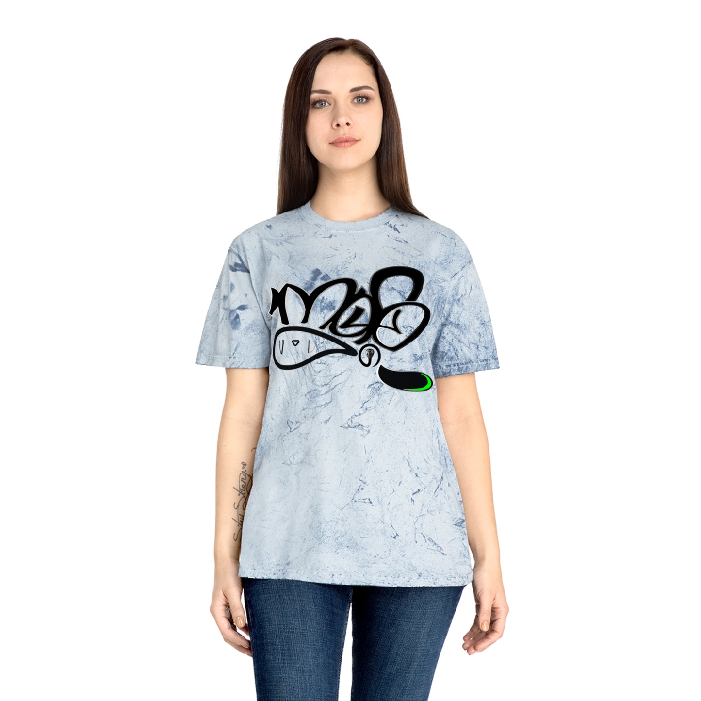 color blast unisex mofo snake logo