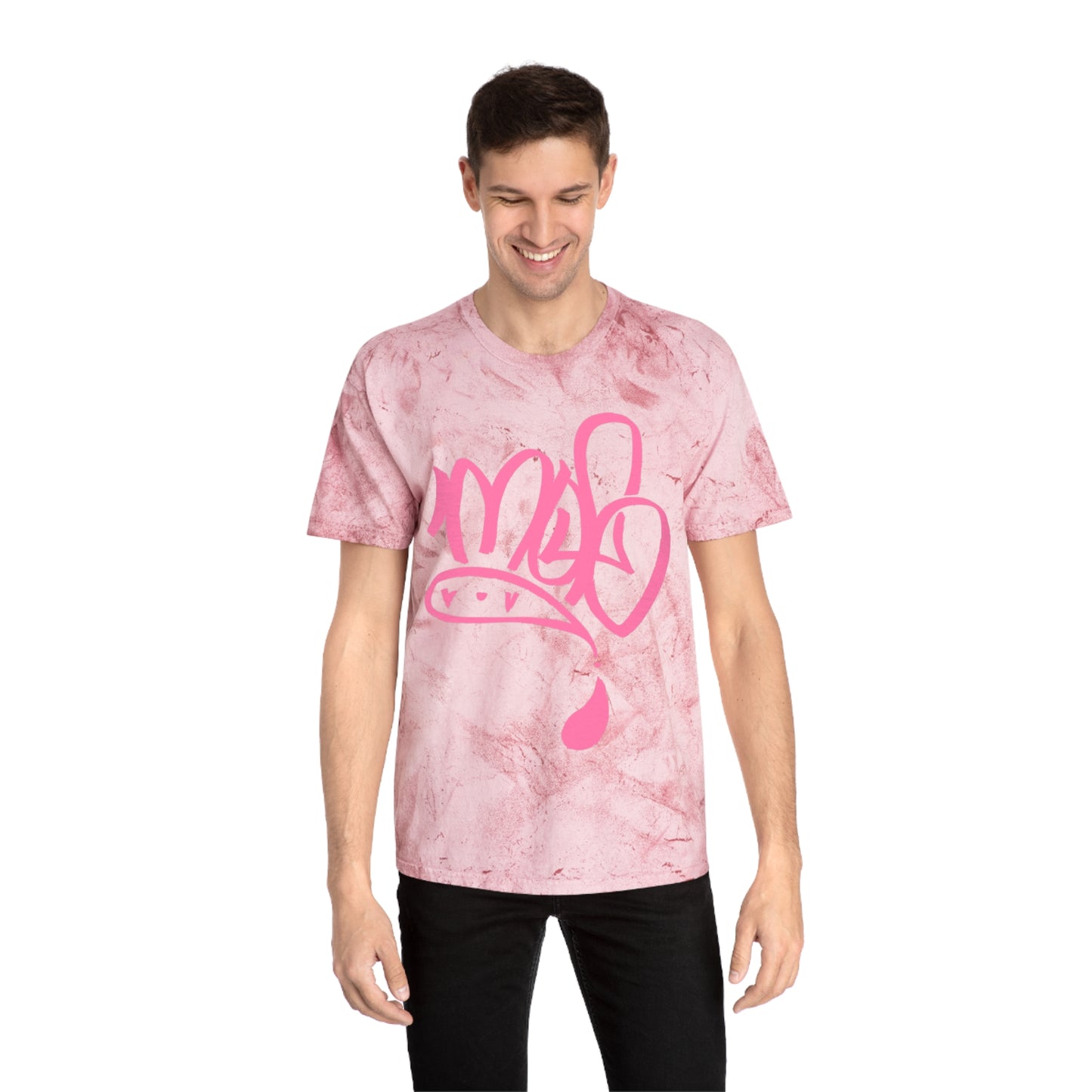 Color Blast unisex mofo logo pink