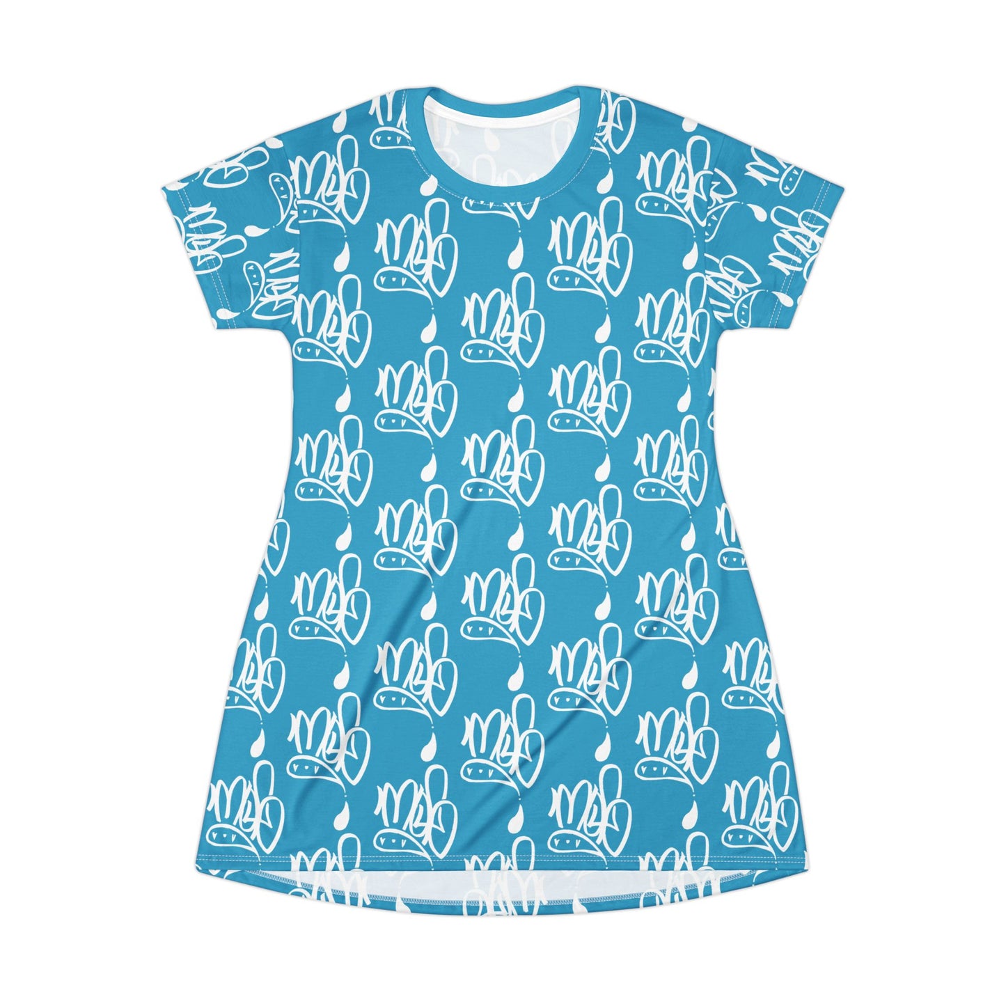 Copy of Chic Graphic T-Shirt Dress, Casual Everyday Wear, Fun Summer Dress, Cute Festival Outfit, Trendy Graphic Dress