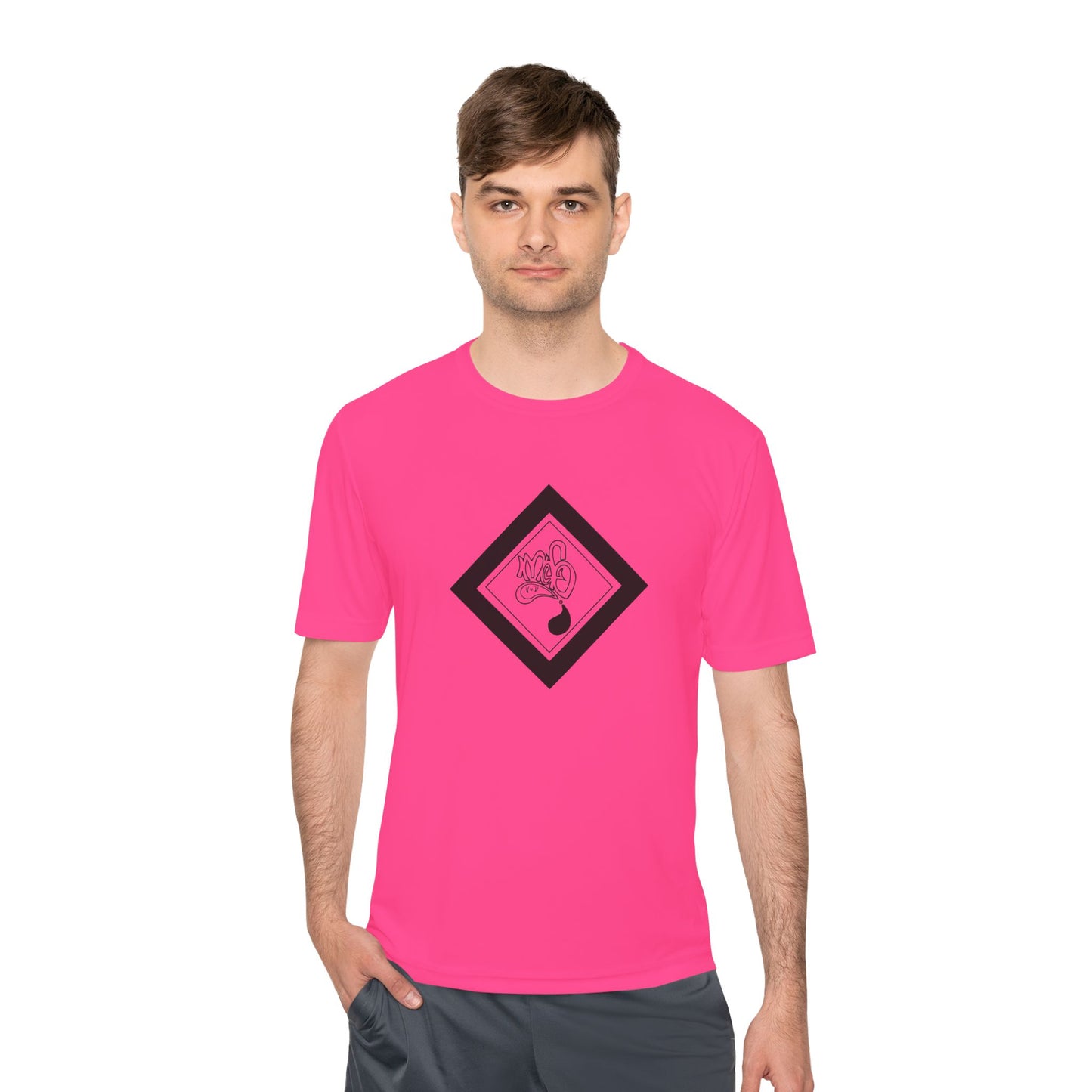 Unisex Moisture Wicking Tee with Unique Graphic, Activewear, Gym Shirt, Fitness Gift, Casual Style, Summer Essential