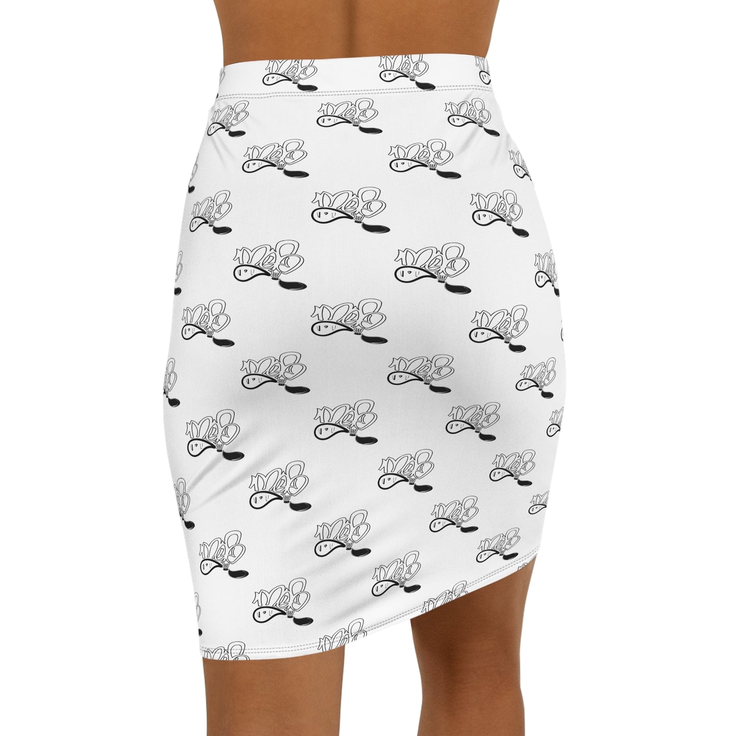 Chic Women's Pencil Skirt - Stylish AOP Design