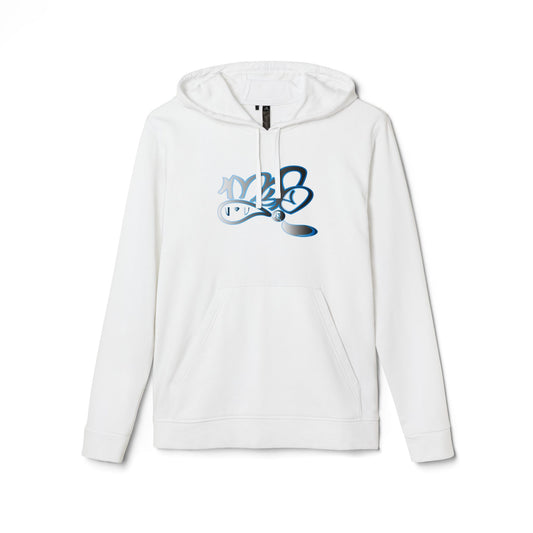 Adidas Unisex Fleece Hoodie - Trendy Graphic Pullover for Casual Comfort