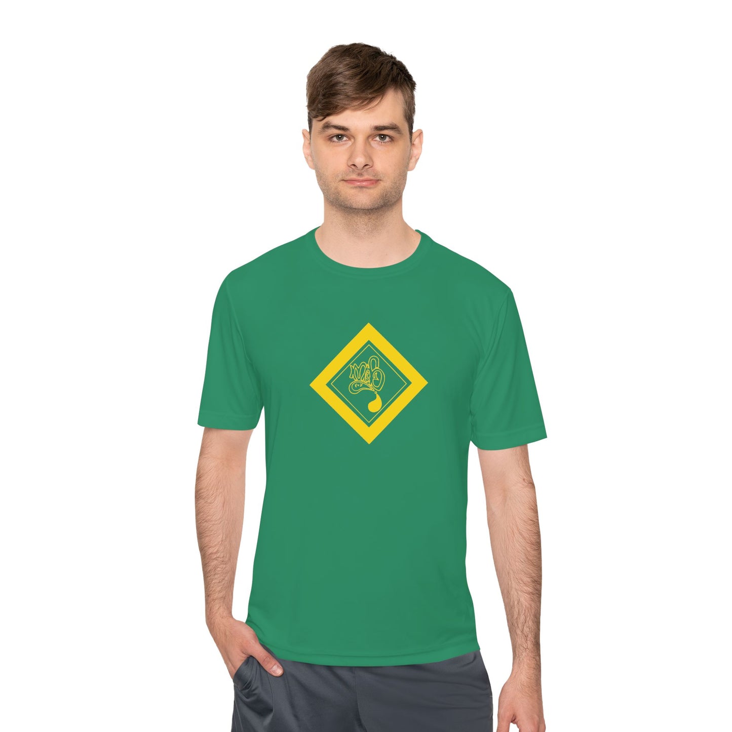 Cool Graphic Unisex Moisture Wicking Tee - Ideal for Gym, Fitness, Summer, Sports, Everyday Wear