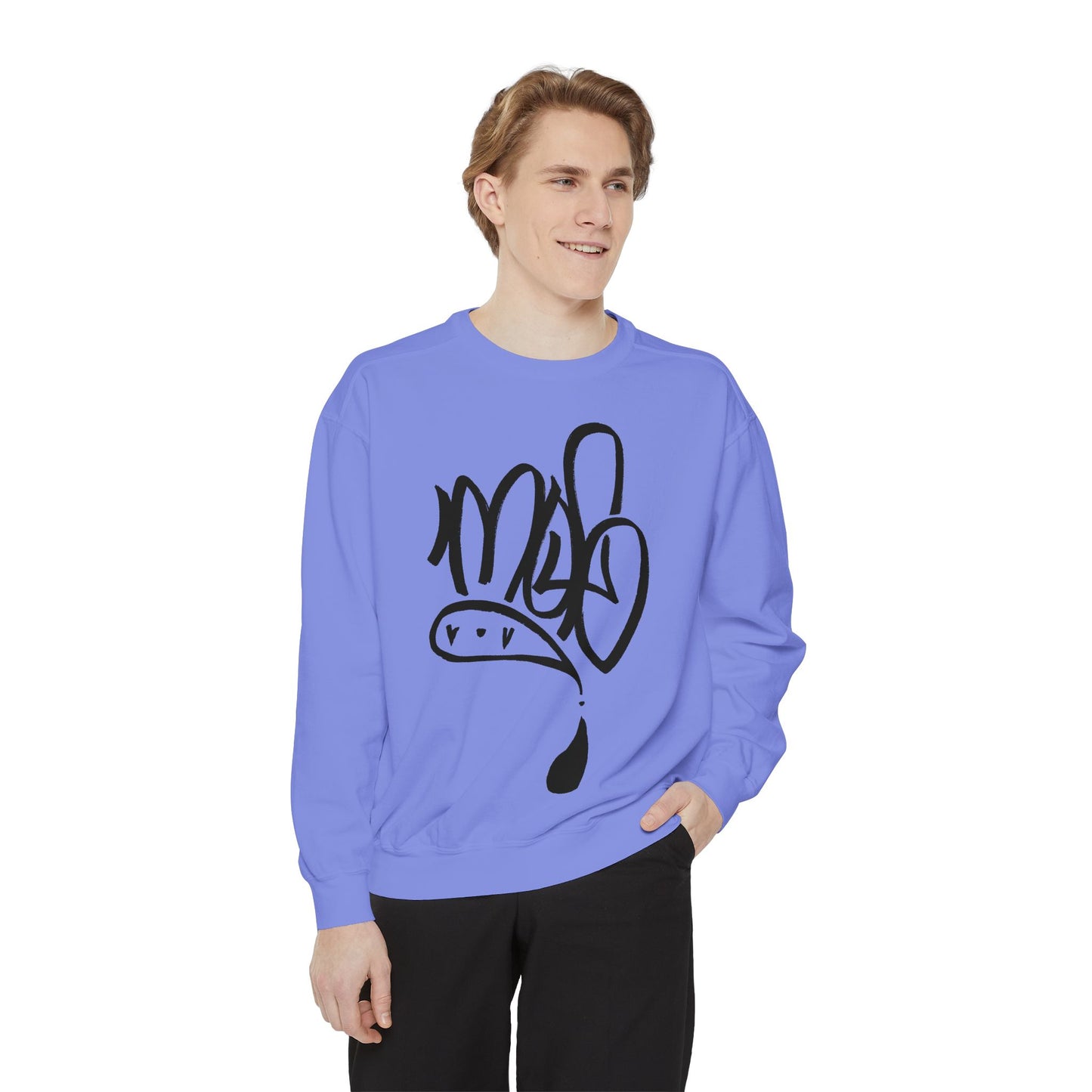 Mofo logo black unisex sweatshirts