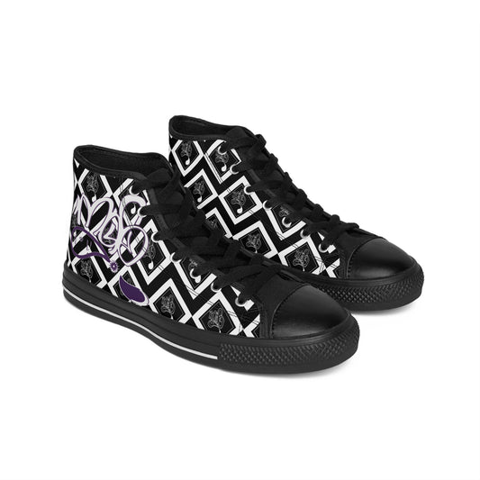 Trendy Men's Classic Sneakers with Stylish Graphic Design, Casual Footwear, Artistic High-Top Shoes, Urban Style Sneakers, Unique Gift [...]