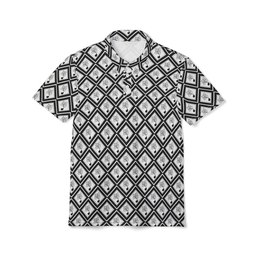 Stylish Black and White Unisex Polo Shirt, Modern Casualwear, Perfect for Summer Days, Unique Gift for Fashion Lovers, Trendy Outfit [...]