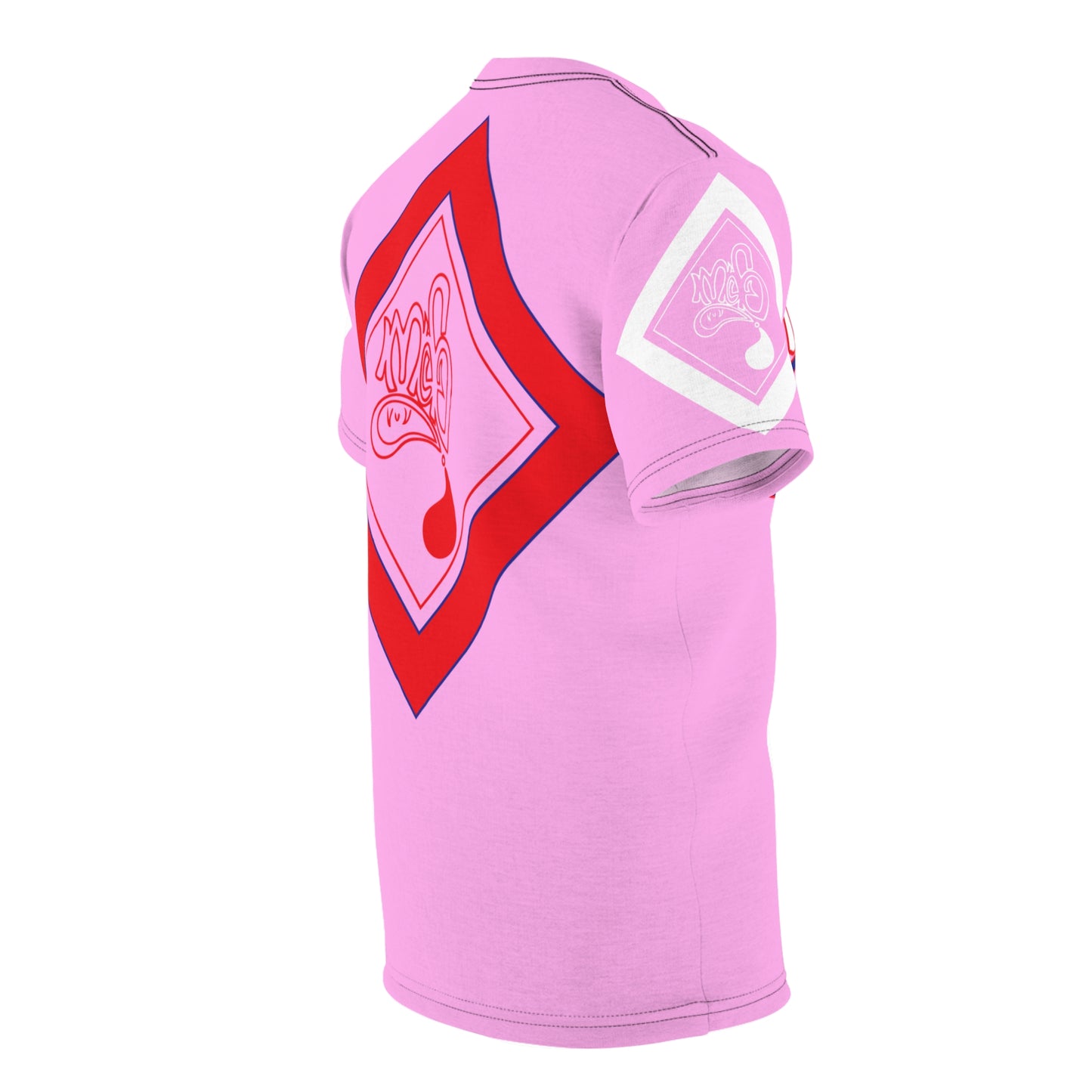 mofo usa logo diamond combo light pink