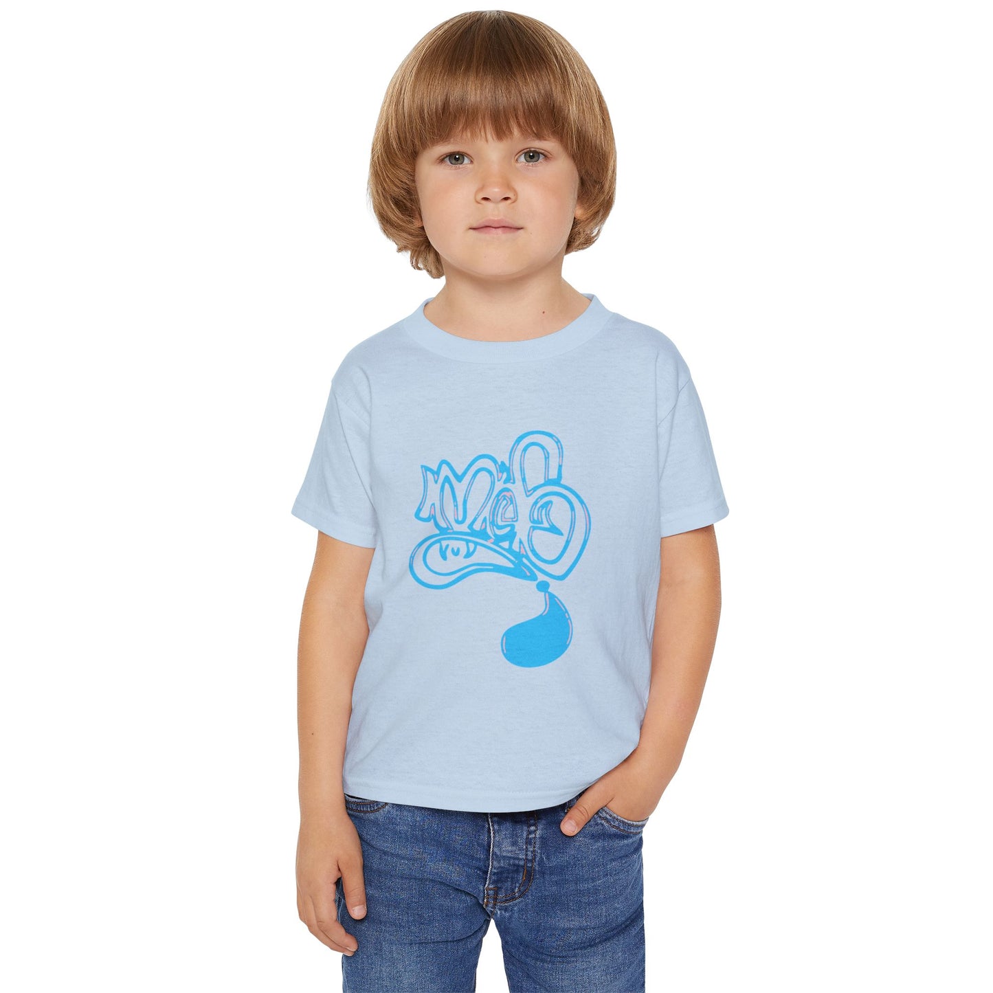 Hip Kids' Graffiti Toddler T-shirt, Stylish Toddler Tee, Cool Kids Apparel, Unique Children's T-shirt, Fun Gift for Kids