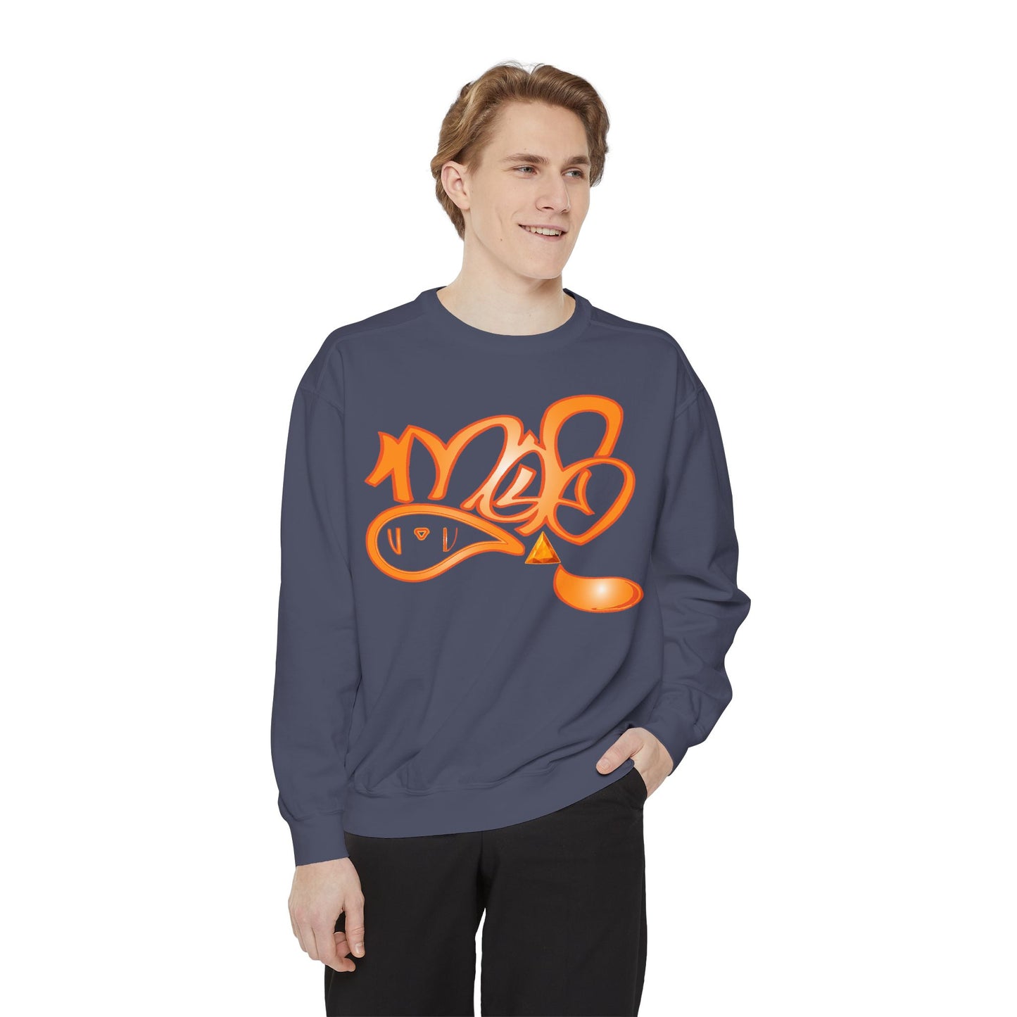 mofo fire gem logo sweatshirt