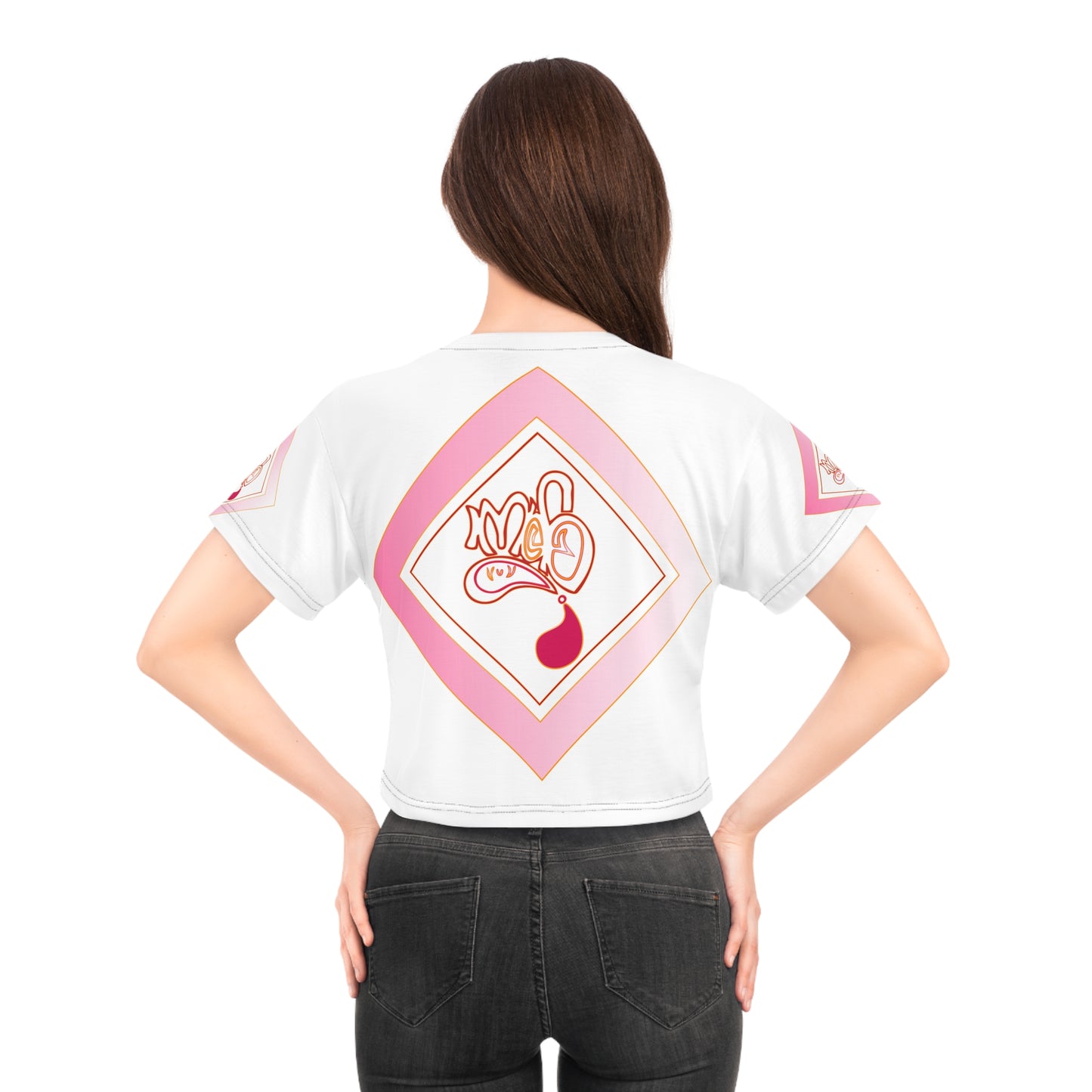 mofo gem heart diamond combo white