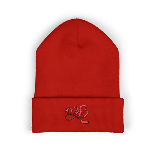 Embroidery Cuffed Beanie - Cozy Winter Hat, Gift for Him/Her, Beanie for Skiing, Fashion Accessory, Casual Wear