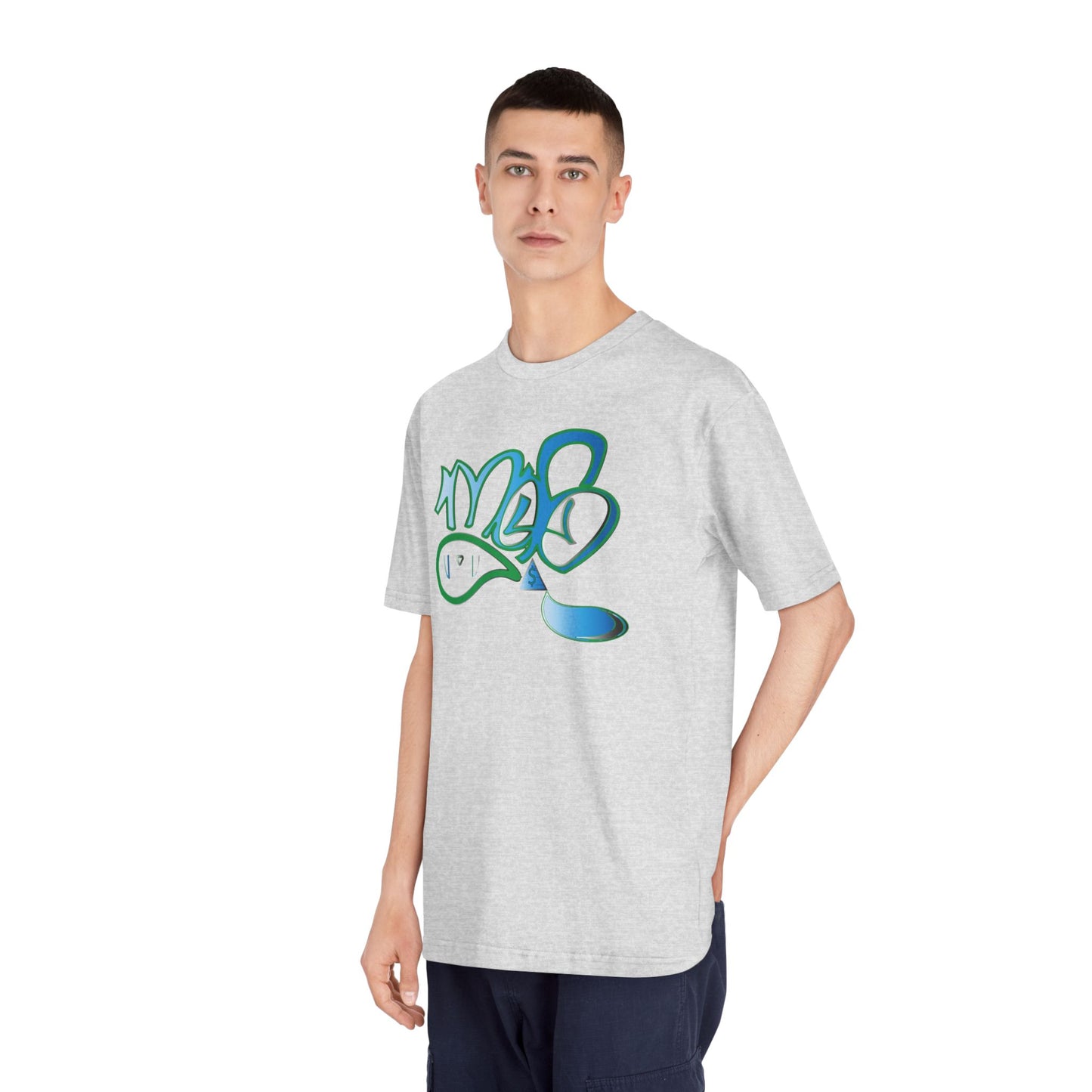 Unisex Graffiti Crewneck T-Shirt - Street Style Tee, Casual Wear, Gift for Him/Her, Urban Fashion, Summer Essential