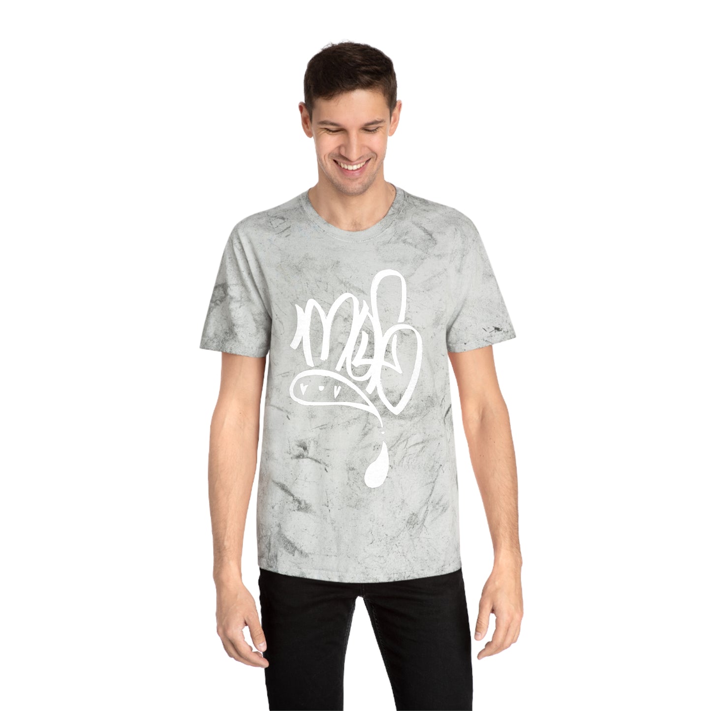 Color Blast unisex mofo logo white