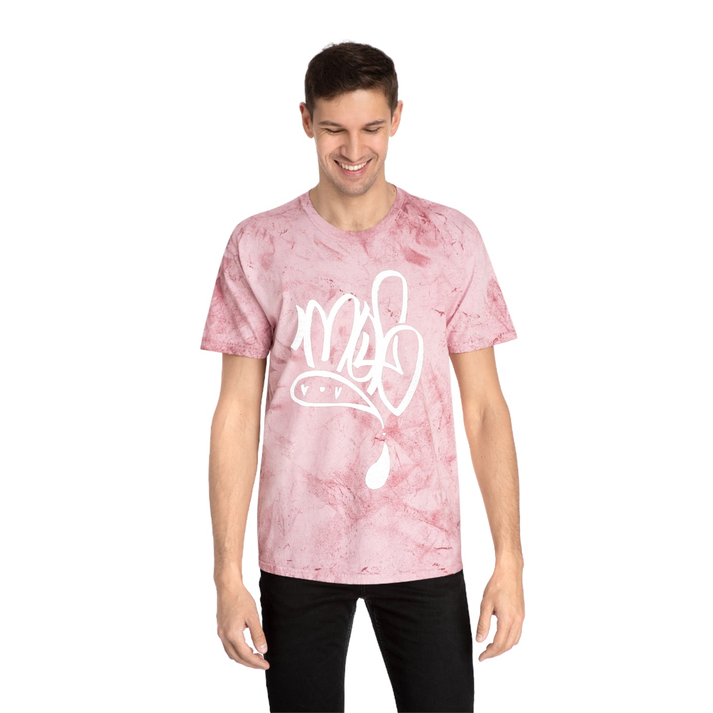 Color Blast unisex mofo logo white