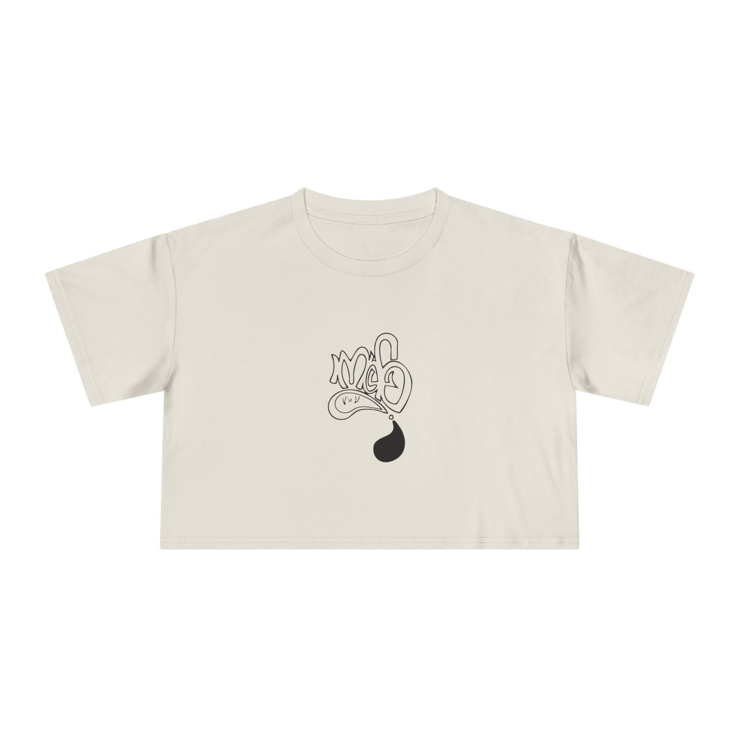 Stylish Women's Crop Tee, Trendy Summer Top, Casual Streetwear, Perfect Gift for Her, Unique Graphic Design, Everyday Comfort
