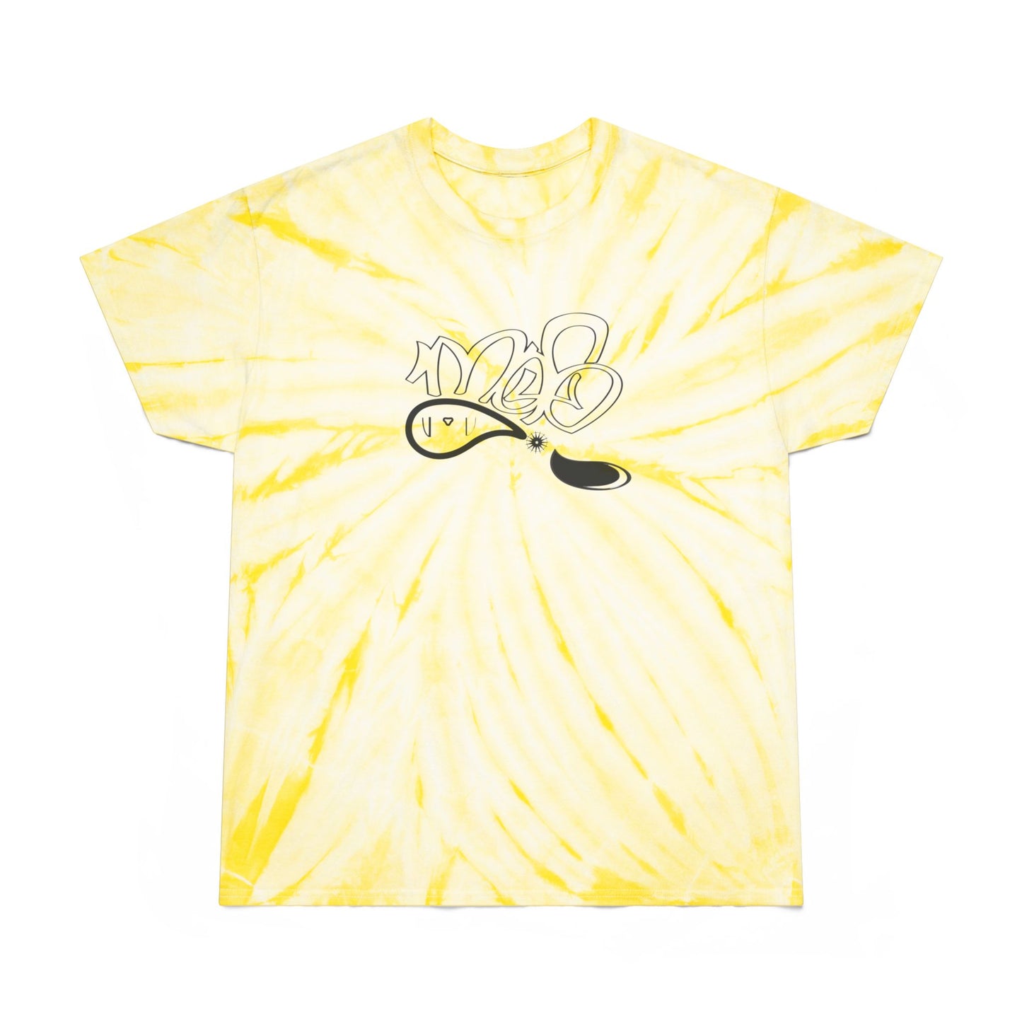 Bright Cyclone Tie-Dye Tee - Casual Chic, Summer Vibes, Gift for Friends, Music Festivals, Beach Outfits, Vintage Style