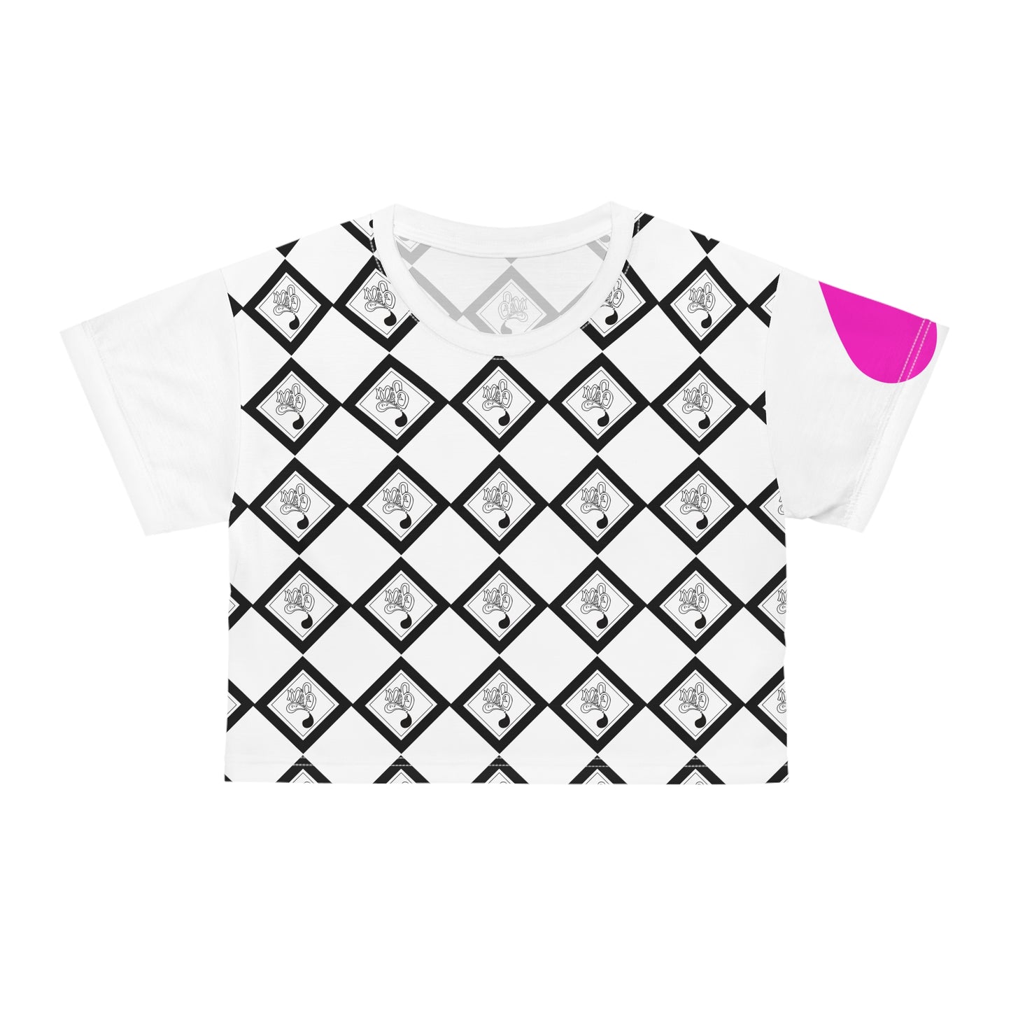 Stylish Graphic Crop Tee, Trendy Casual Wear, Summer Fashion, Gift for Her, Unique Statement Piece