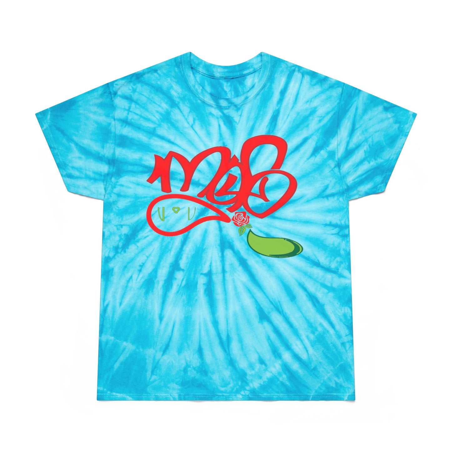 Sunny Cyclone Tie-Dye Tee, Comfortable Casualwear, Fun Summer Style, Perfect for Festivals, Gift for Trendsetters, Vibrant Streetwear
