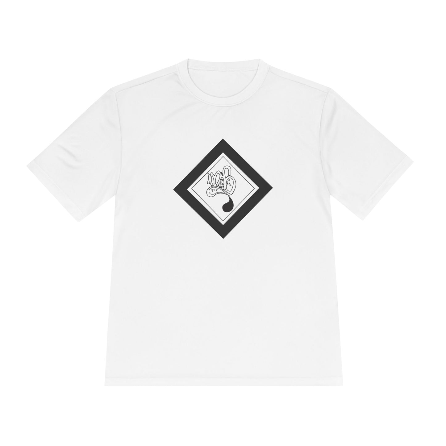 Unisex Moisture Wicking Tee with Unique Graphic, Activewear, Gym Shirt, Fitness Gift, Casual Style, Summer Essential