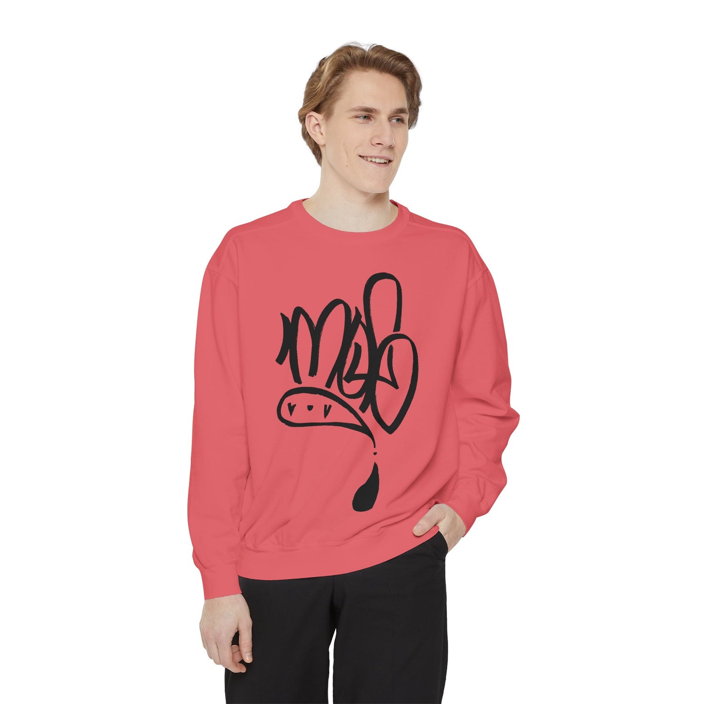 Mofo logo black unisex sweatshirts