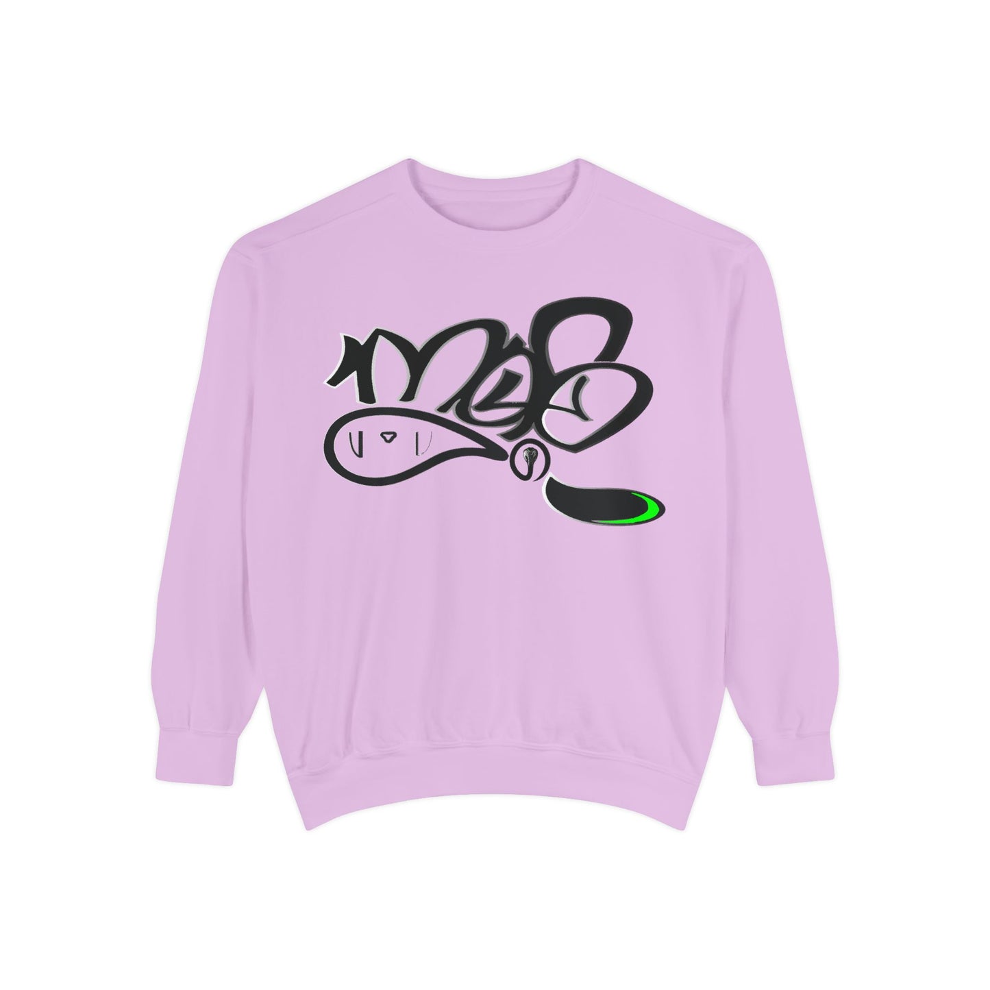 Graffiti Script Sweatshirt — mofo snake logo