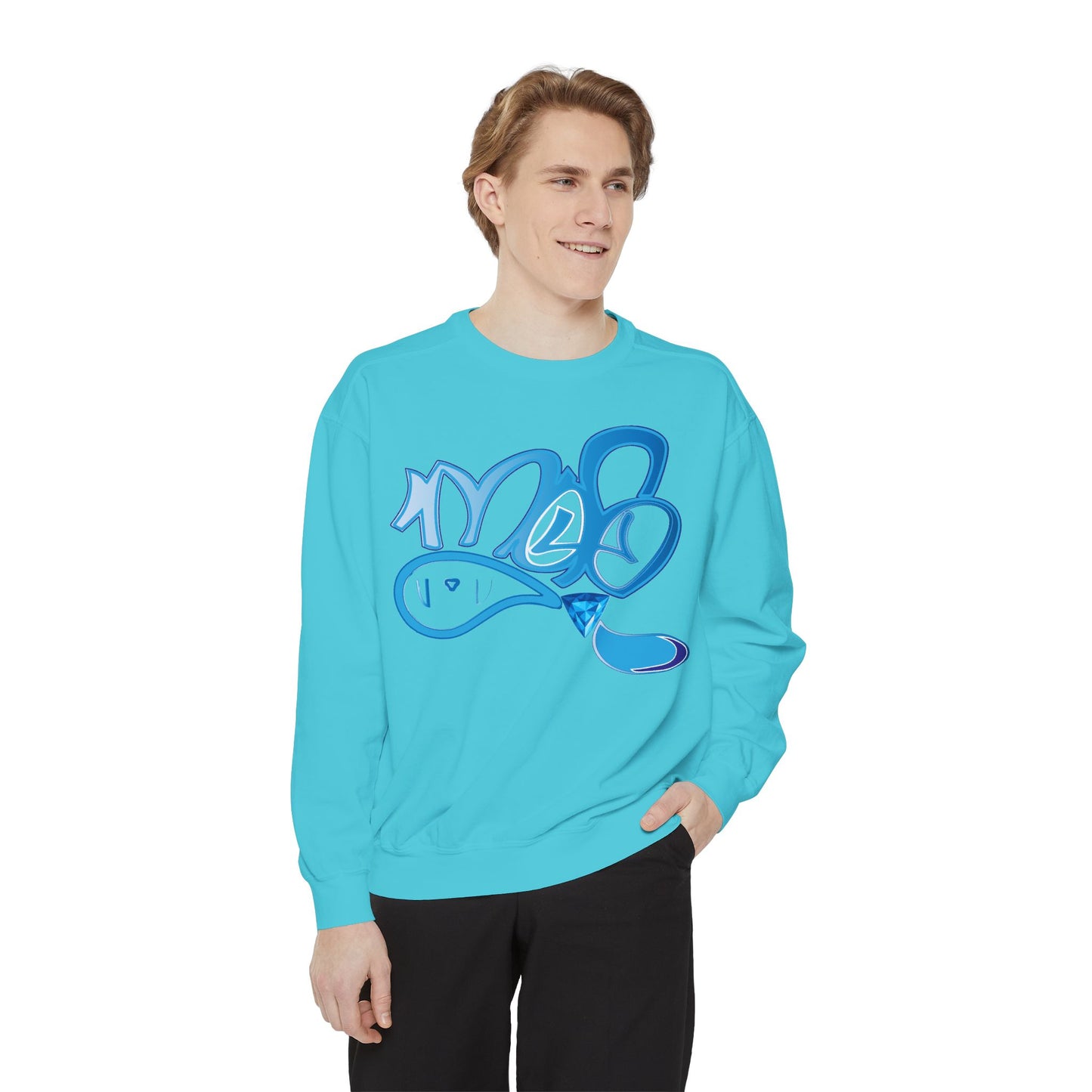 mofo water gem logo sweatshirt