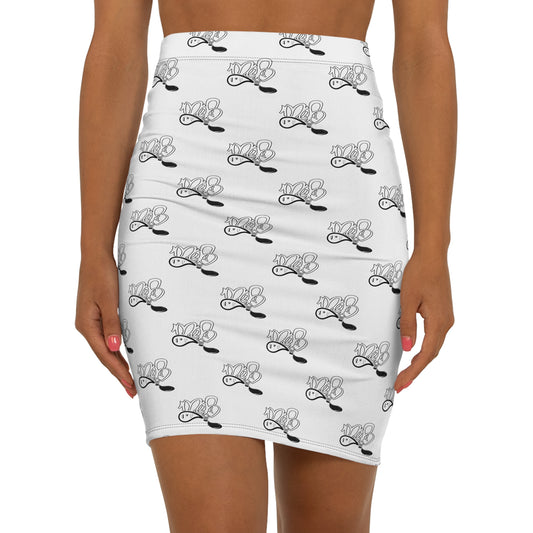 Chic Women's Pencil Skirt - Stylish AOP Design