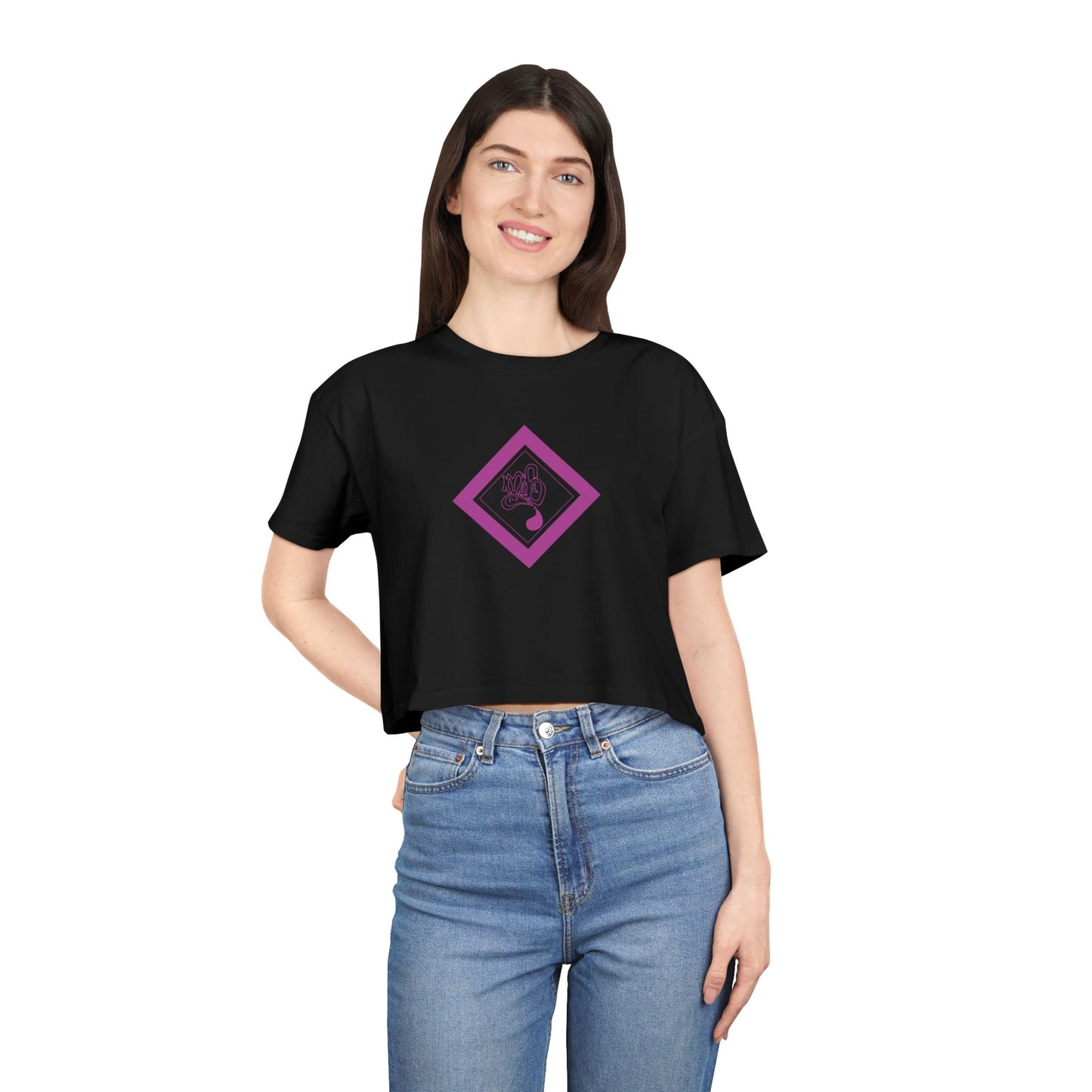 Stylish Women's Crop Tee for Every Occasion, Casual Top, Trendy Tee, Gift for Her, Summer Fashion, Lightweight Crop Shirt