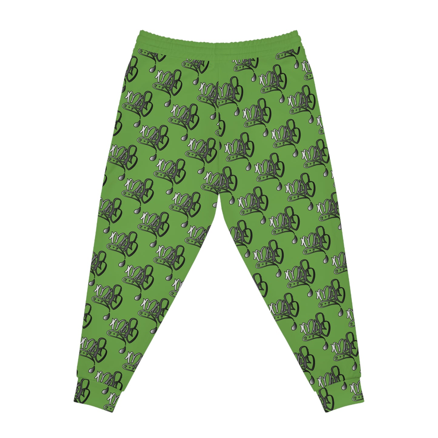 Aop mofo logo joggers silver light green
