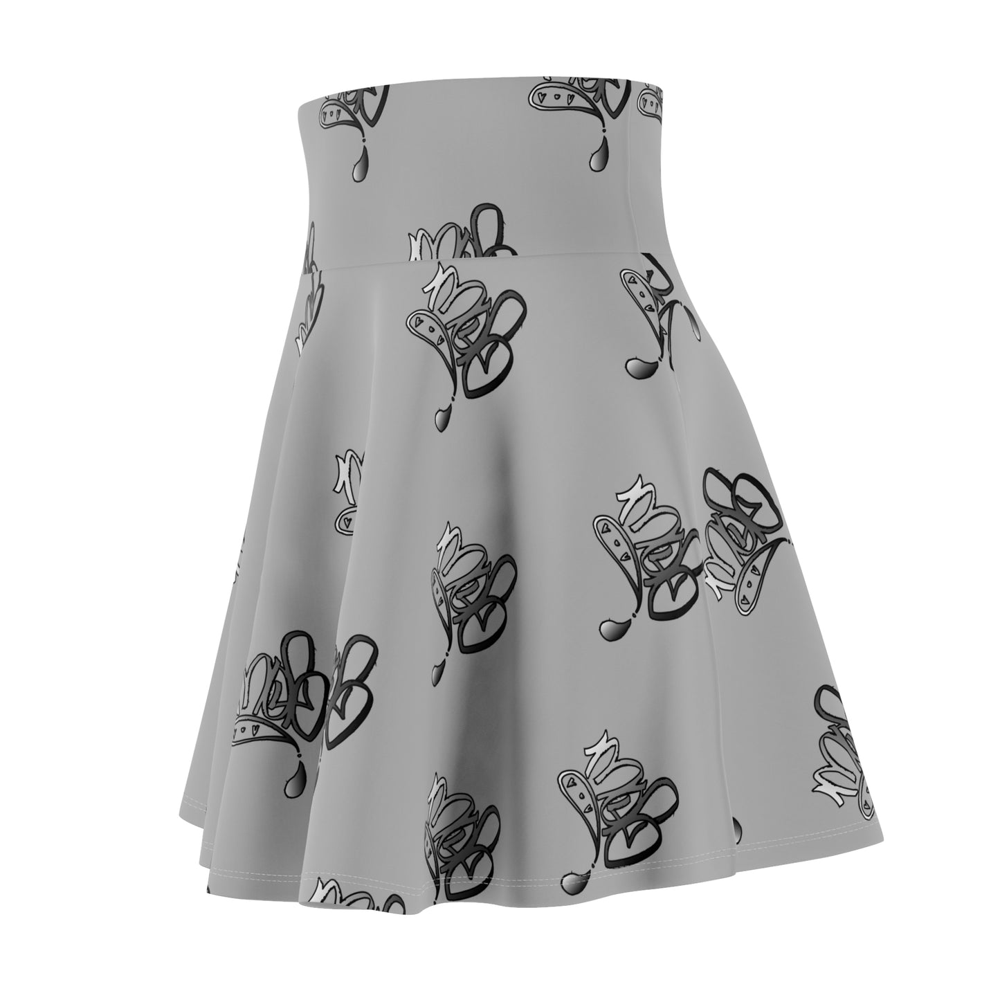 Copy of Women's AOP Skater Skirt, Vintage Style Skirt, Casual Wear, Stylish Cocktail Dress, Spring Fashion Outfit, Elegant Twirl Skirt