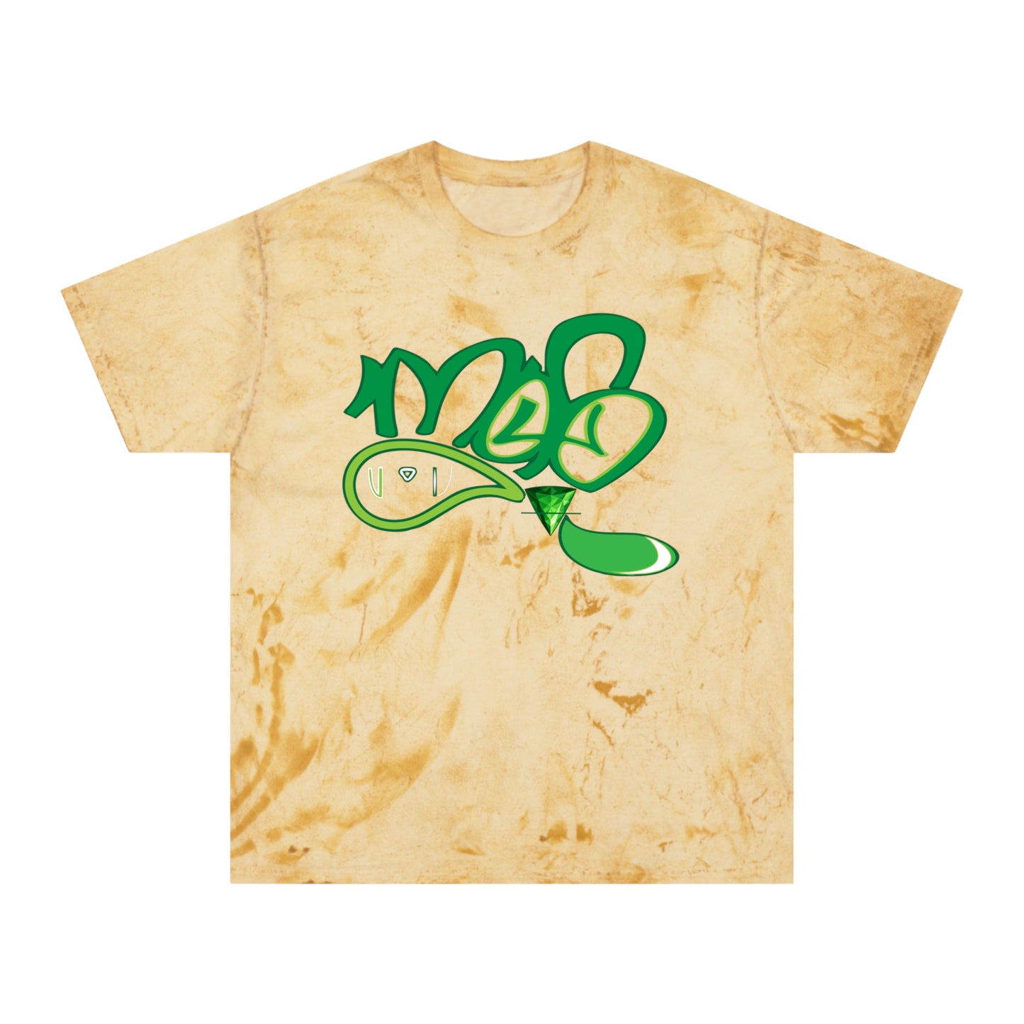 color blast unisex  mofo earth gem logo