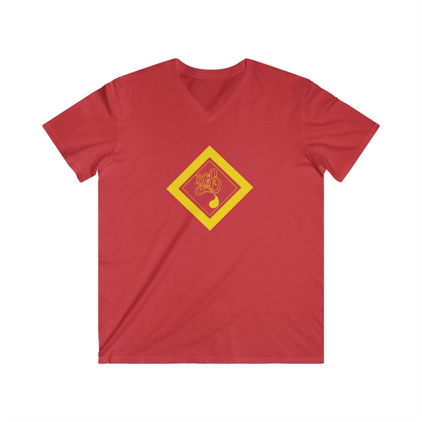 Men's Cool V-Neck Tee - Fun Graphic Summer Tee, Casual Top, Gift for Him, Birthday Shirt, Everyday Wear