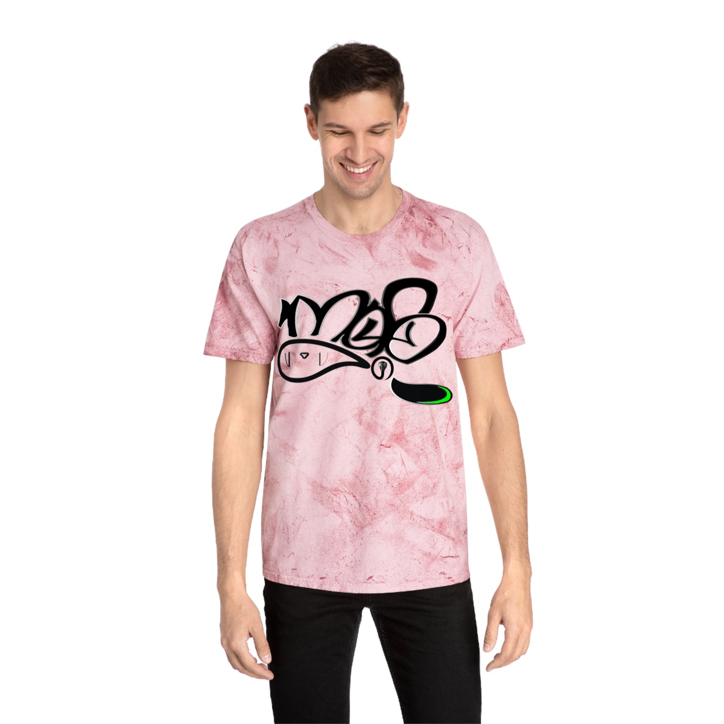 color blast unisex mofo snake logo