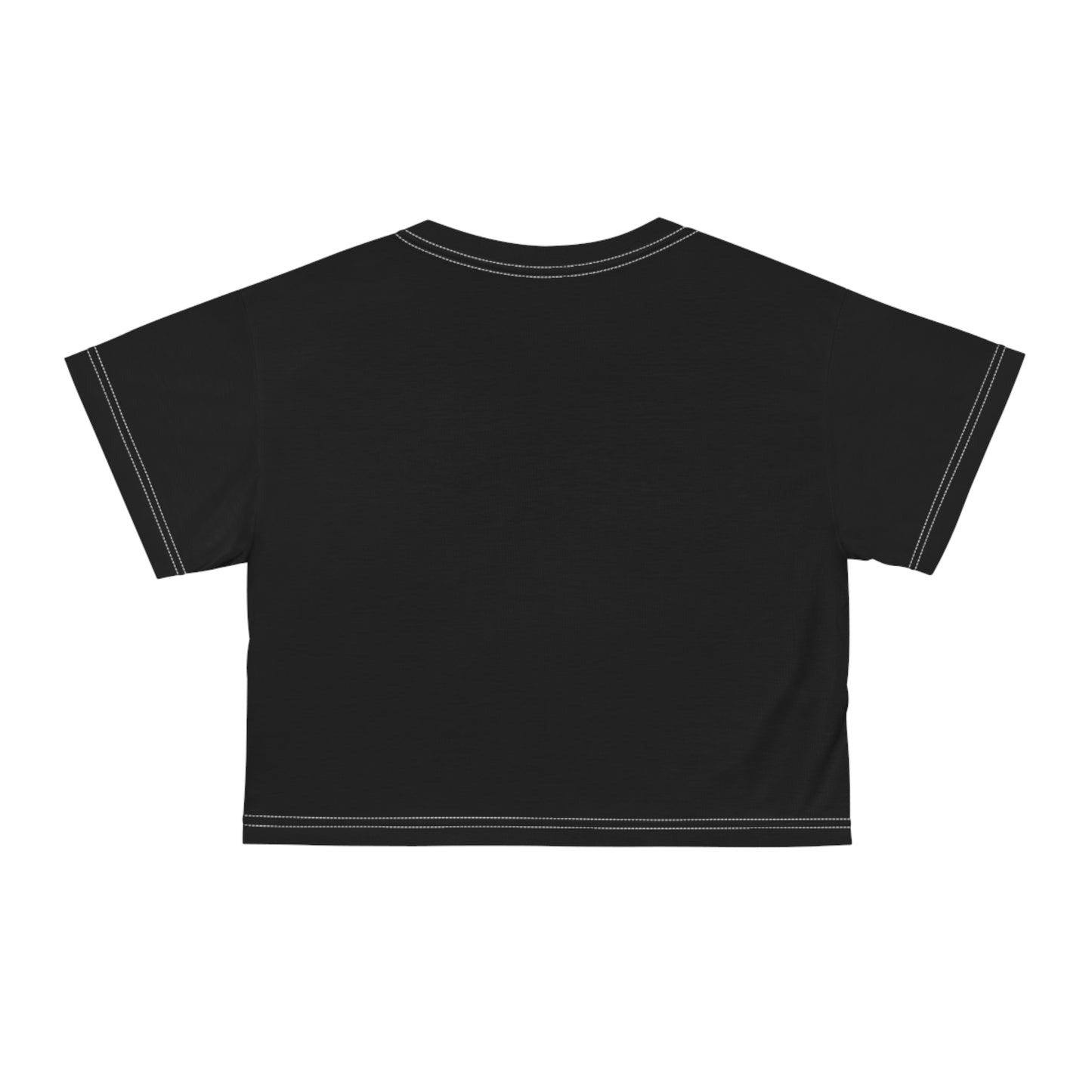 Pink mofo logo crop tee