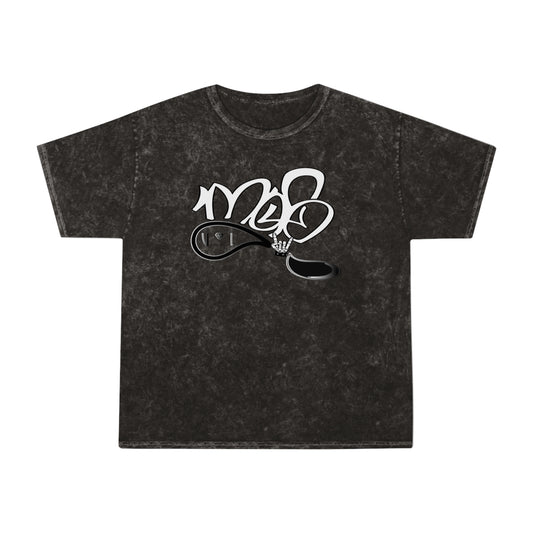 Unisex Mineral Wash T-Shirt with Edgy Design - Casual Streetwear, Summer Outfit, Gift for Him/Her, Music Festivals, Graphic Tee