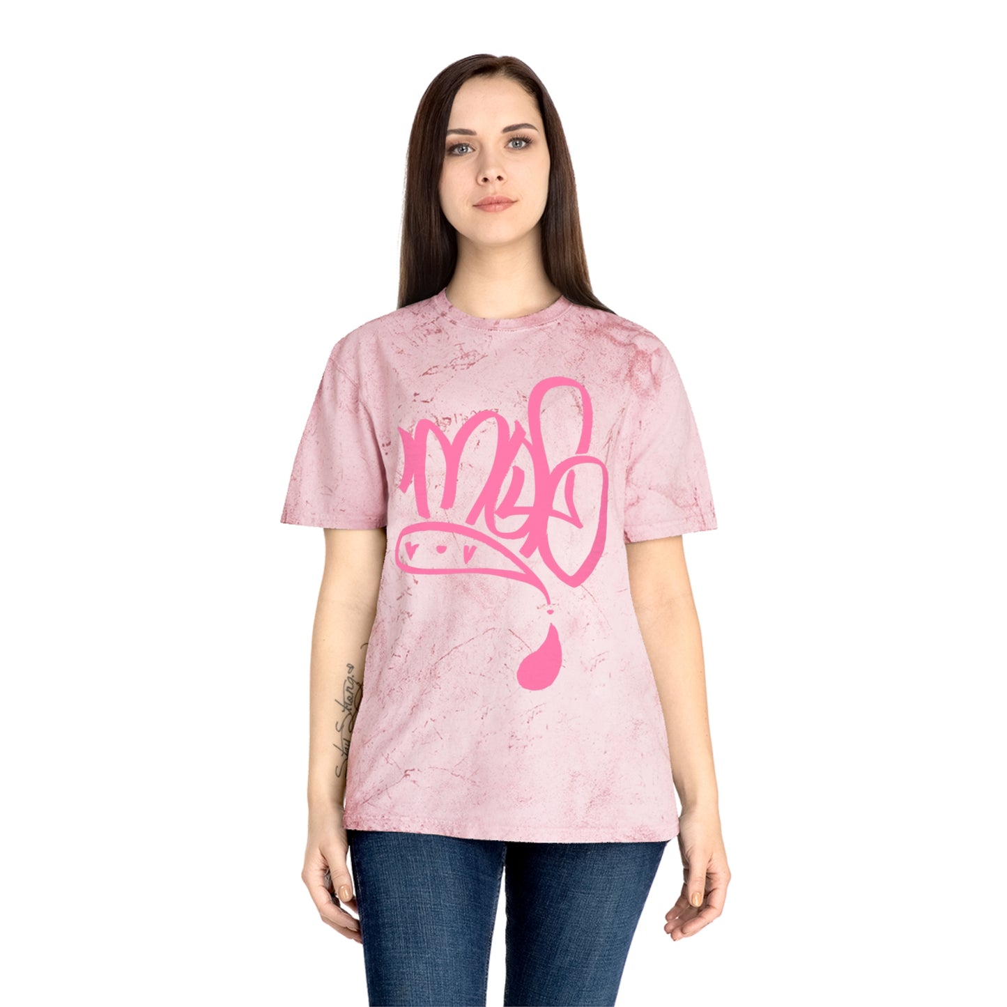 Color Blast unisex mofo logo pink
