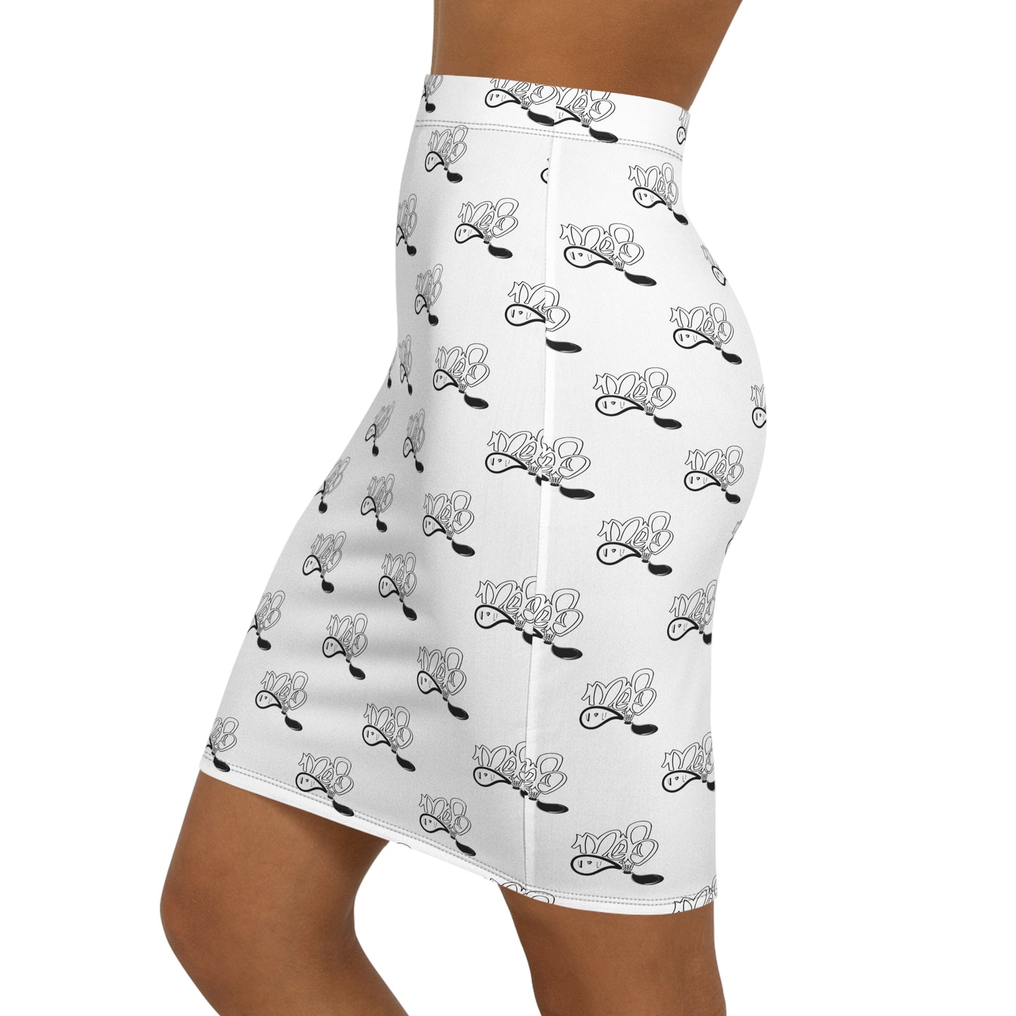 Chic Women's Pencil Skirt - Stylish AOP Design